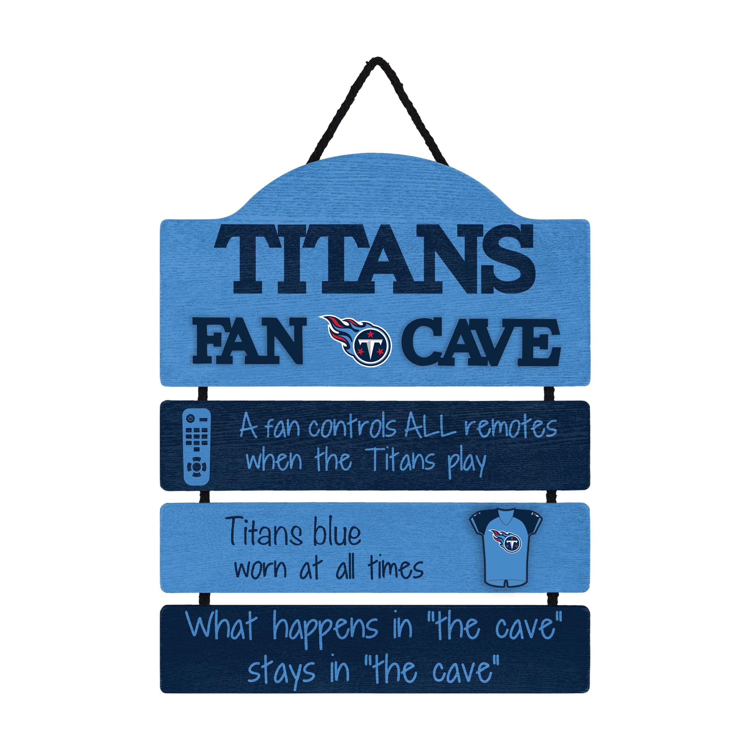 Tennessee Titans NFL Fancave Sign