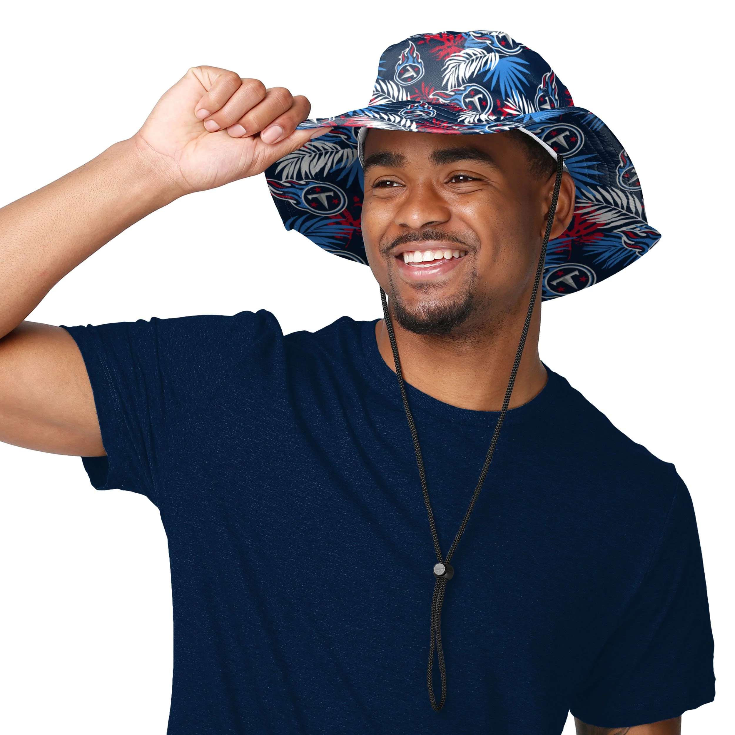 Tennessee Titans NFL Floral Boonie Hat - Image 2