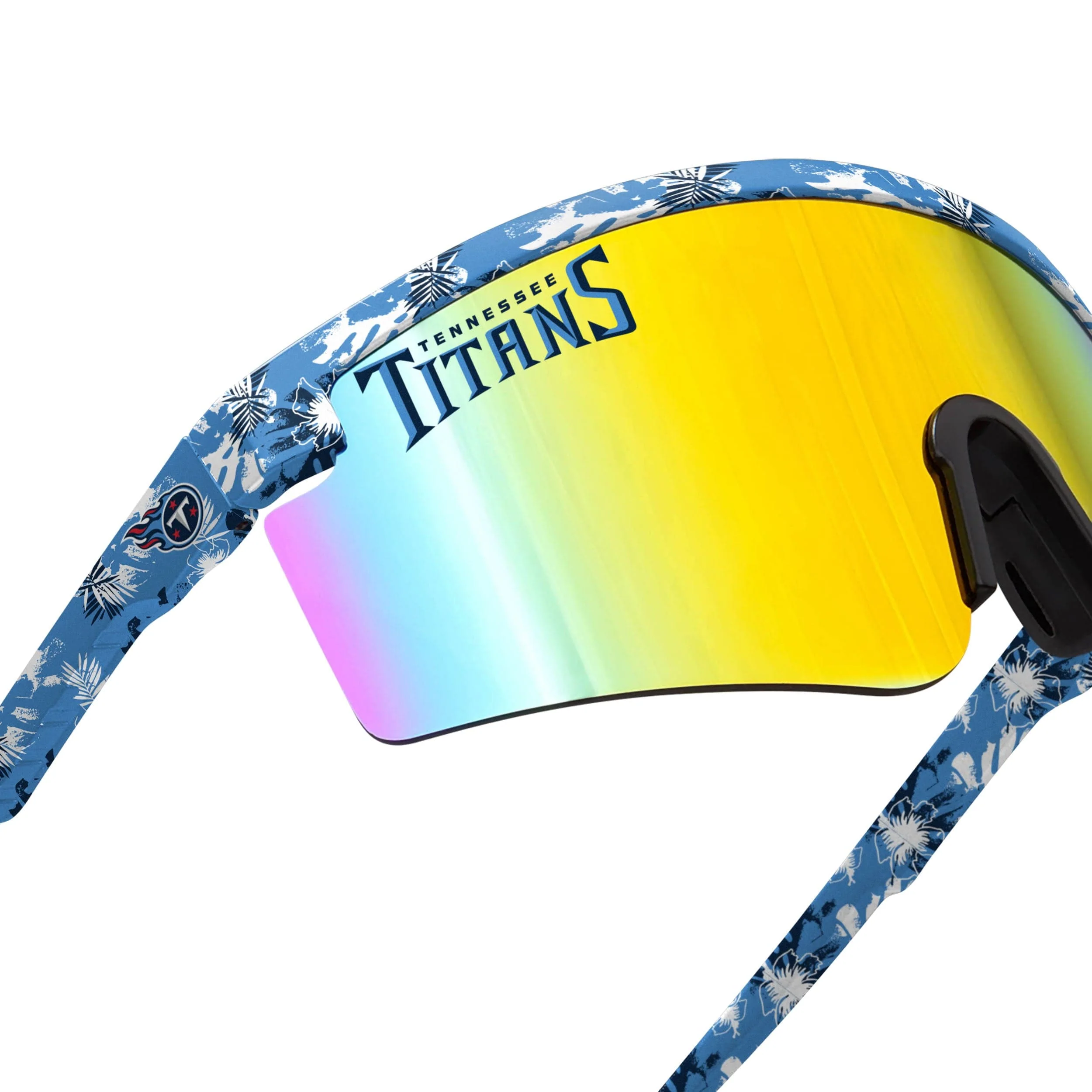 Tennessee Titans NFL Floral Large Frame Sunglasses - Image 4