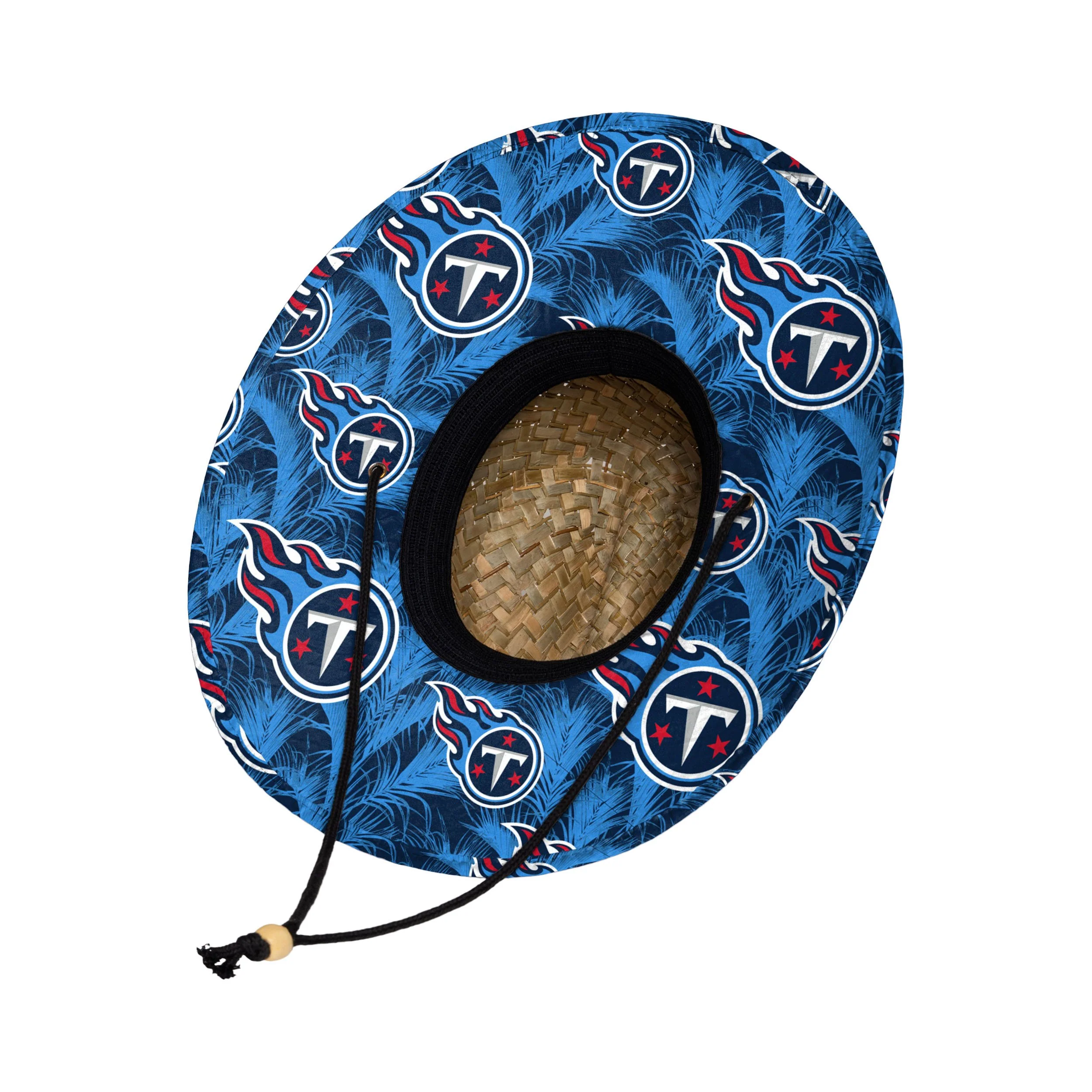 Tennessee Titans NFL Floral Straw Hat - Image 2