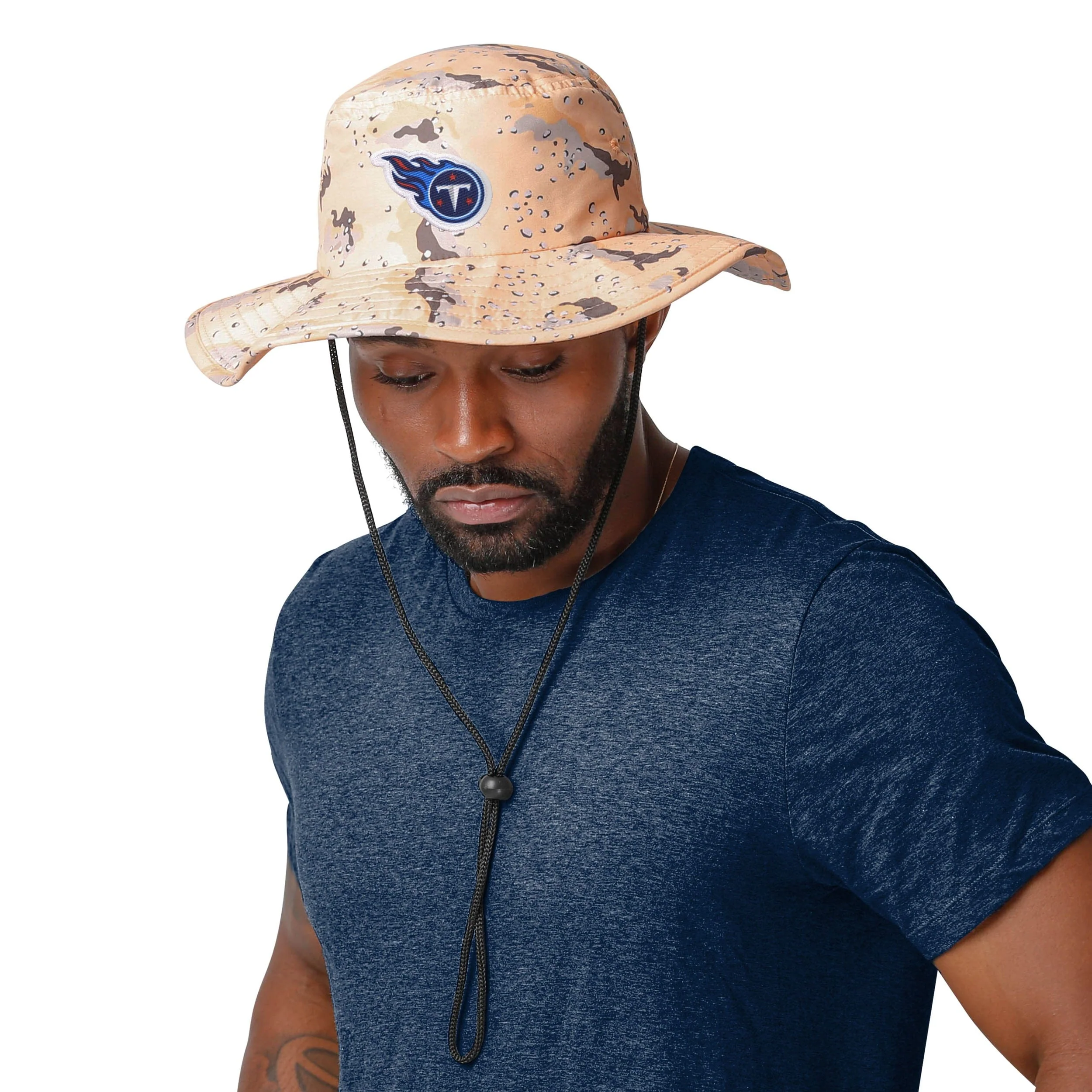 Tennessee Titans NFL Light Desert Camo Boonie Hat - Image 2