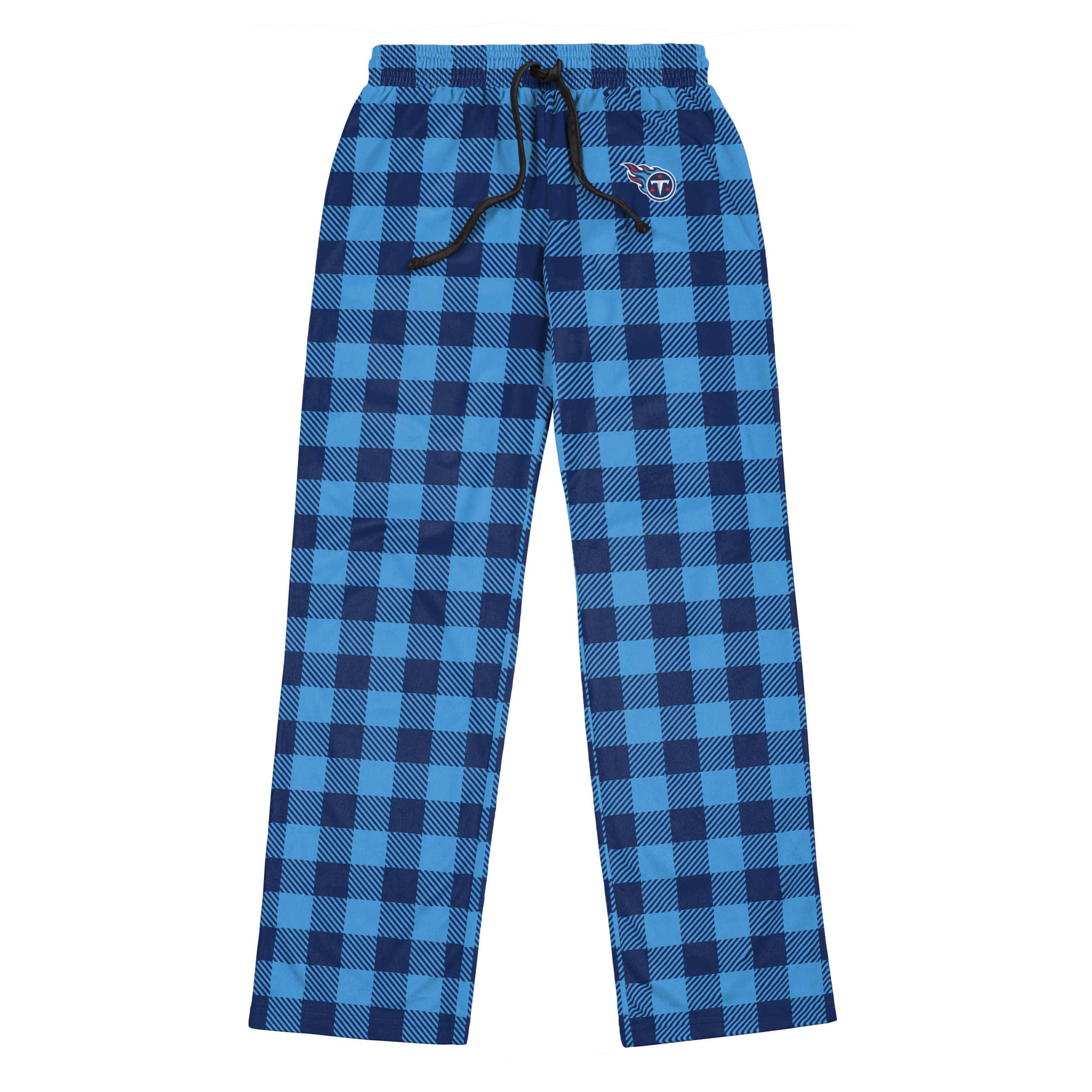 Tennessee Titans NFL Mens Buffalo Check Lounge Pants - Image 4
