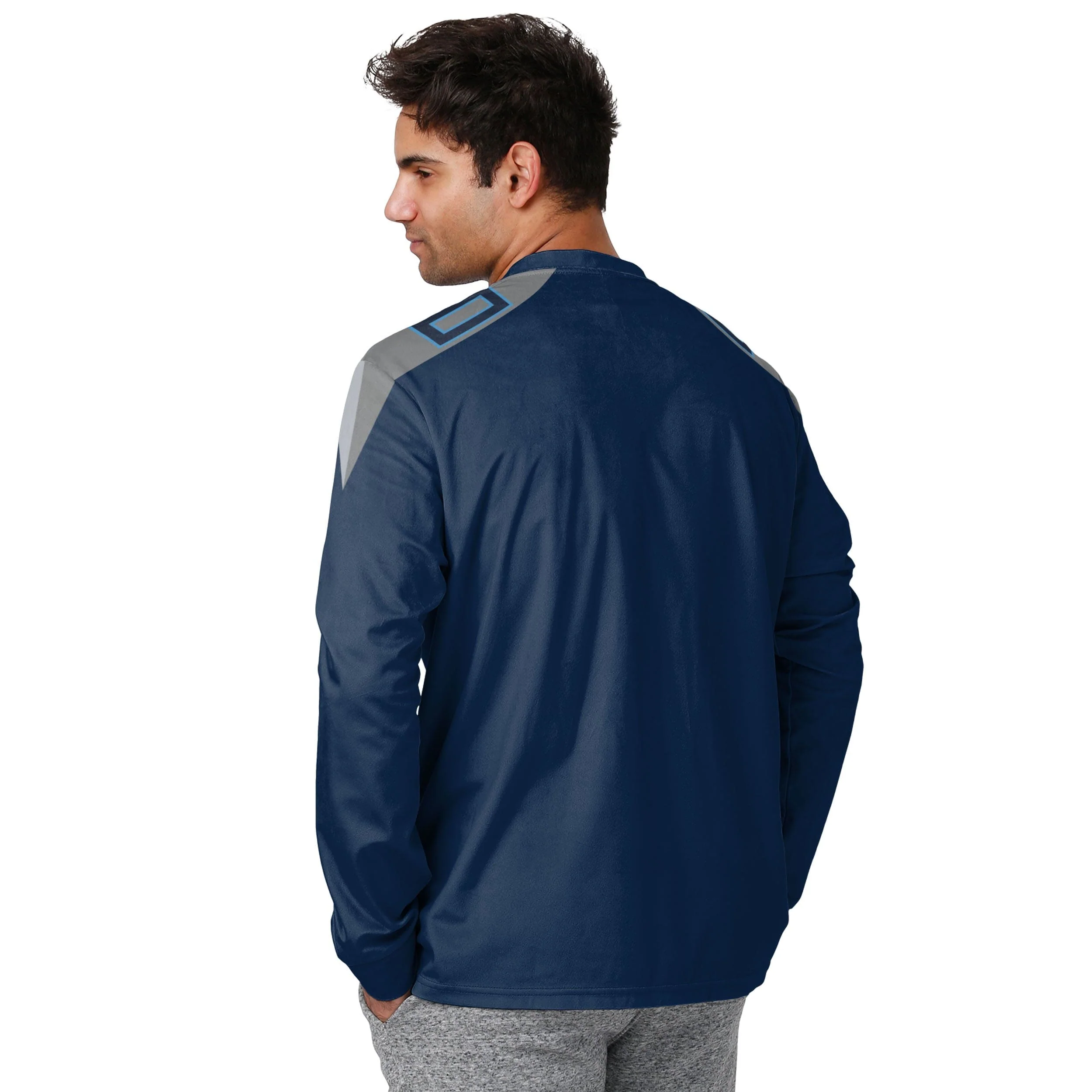 Tennessee Titans NFL Mens Gameday Ready Lounge Shirt - Image 2