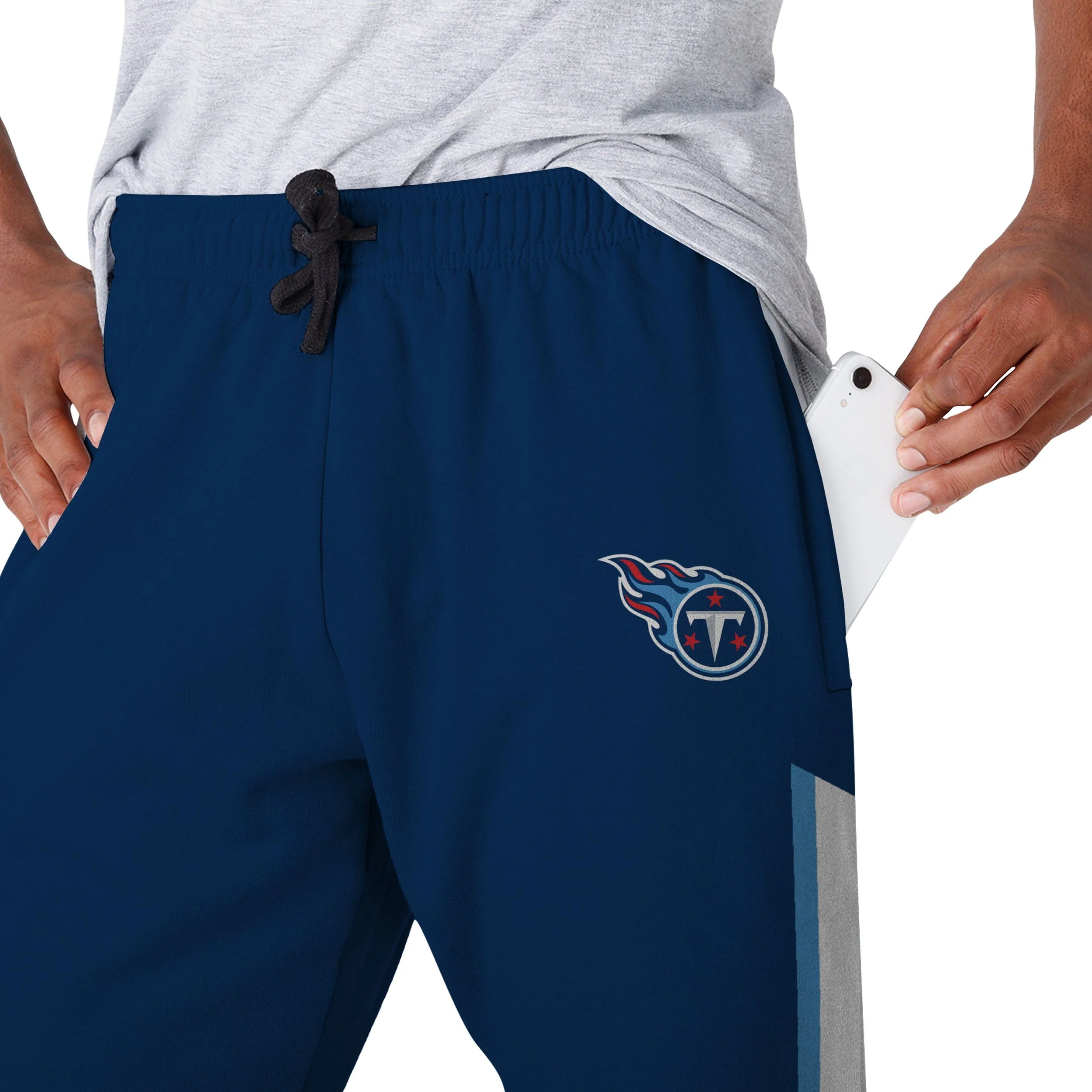 Tennessee Titans NFL Mens Team Stripe Joggers - Image 4