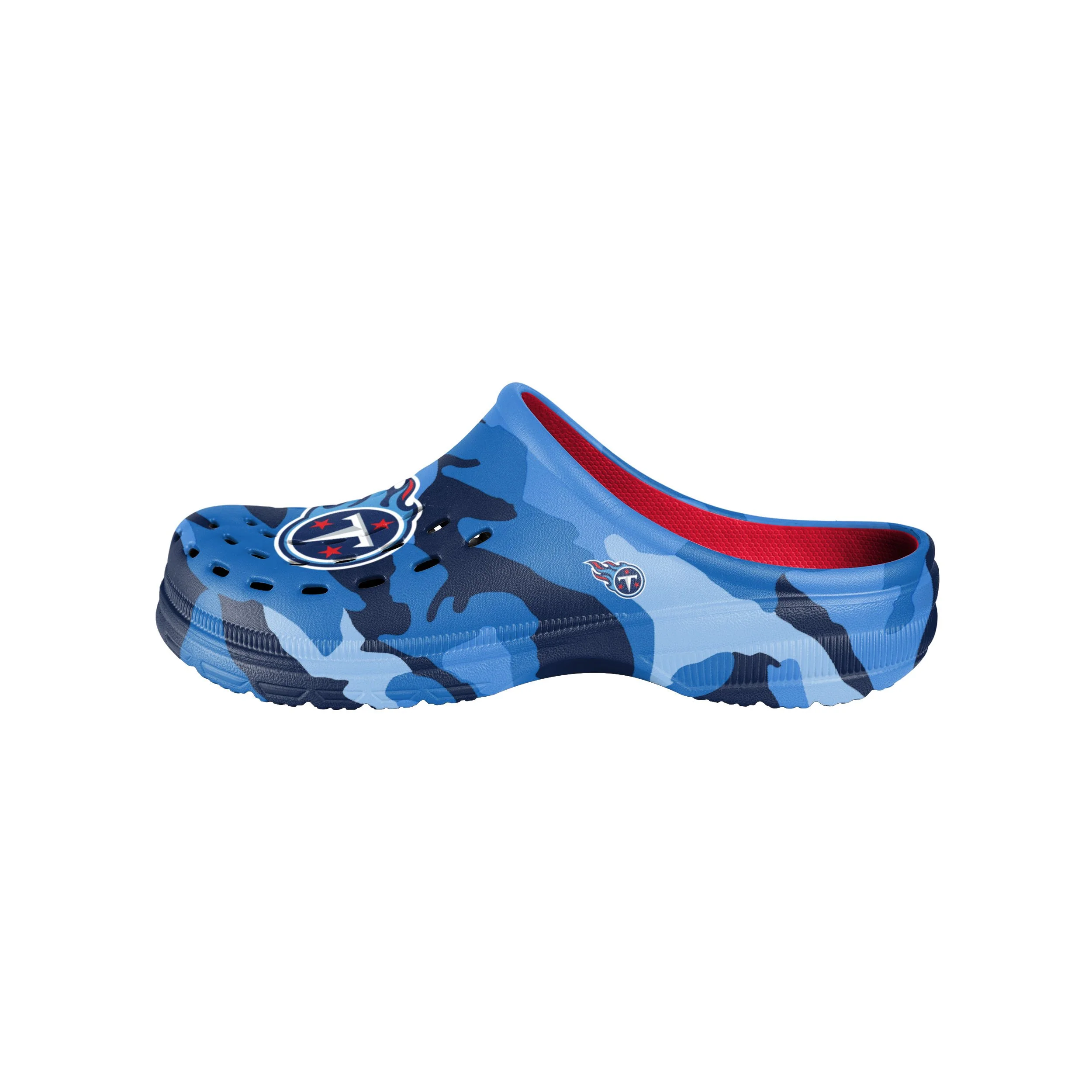 Tennessee Titans NFL Mens Tonal Camo Clog - Image 2