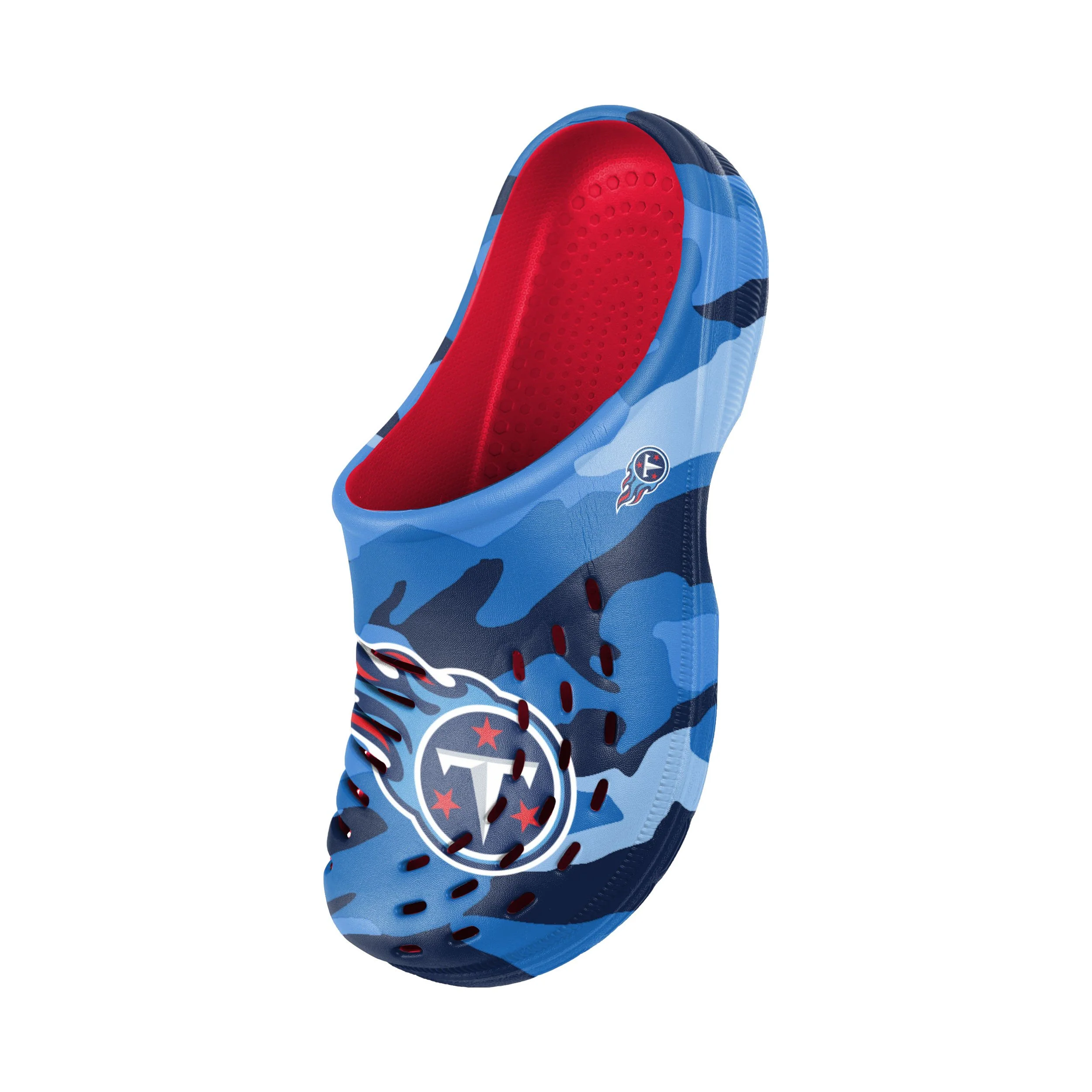 Tennessee Titans NFL Mens Tonal Camo Clog - Image 3