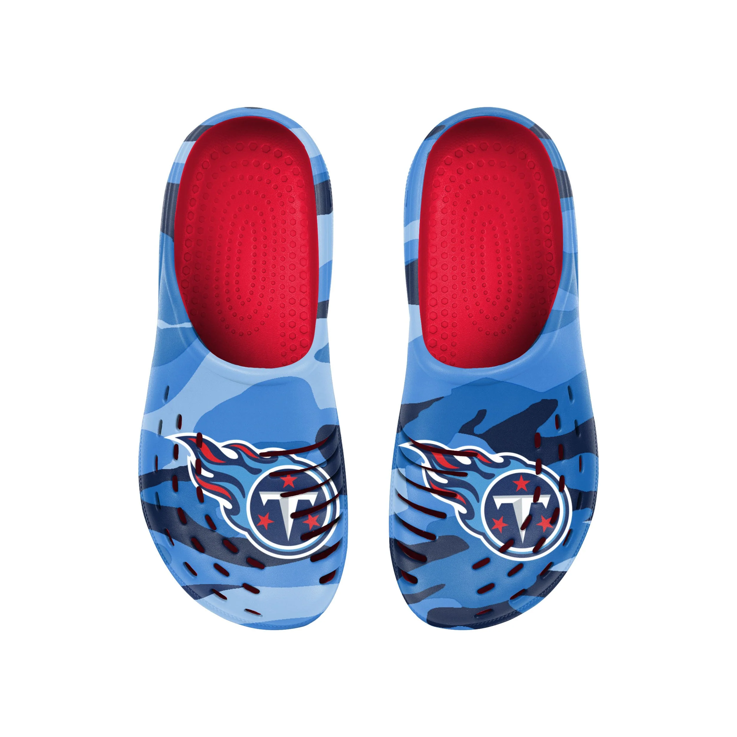 Tennessee Titans NFL Mens Tonal Camo Clog - Image 4