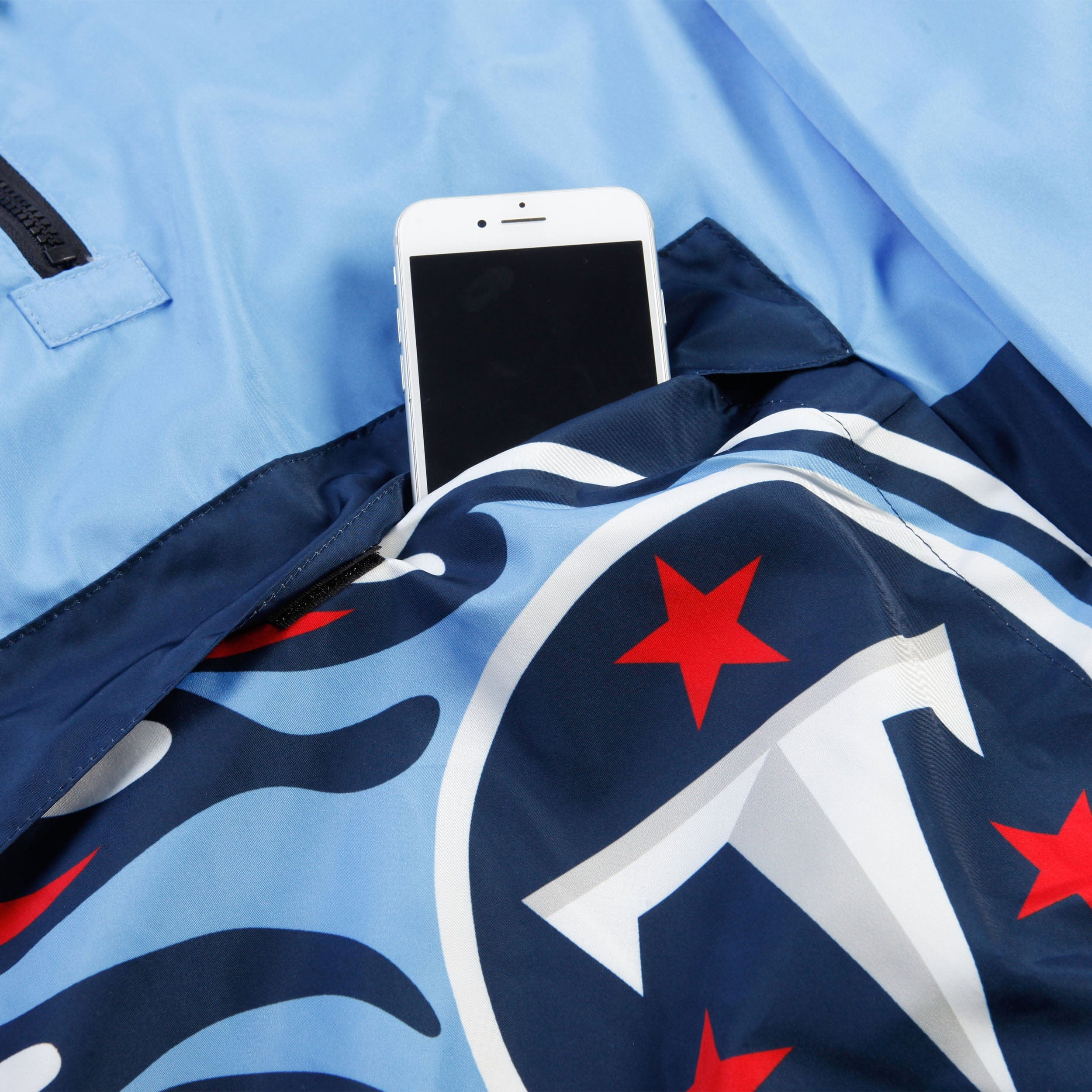 Tennessee Titans NFL Mens Warm-Up Windbreaker - Image 3
