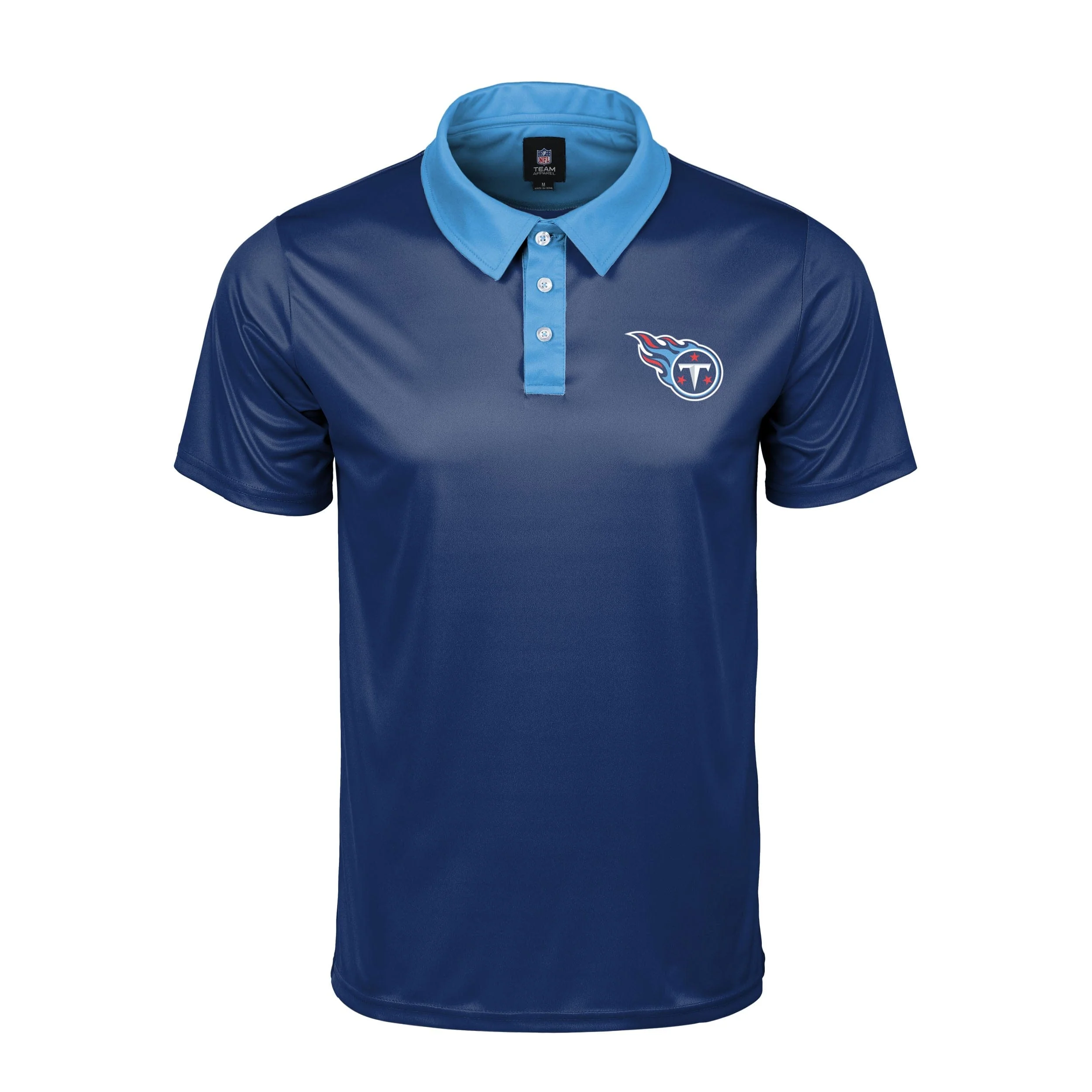 Tennessee Titans NFL Mens Workday Warrior Polyester Polo