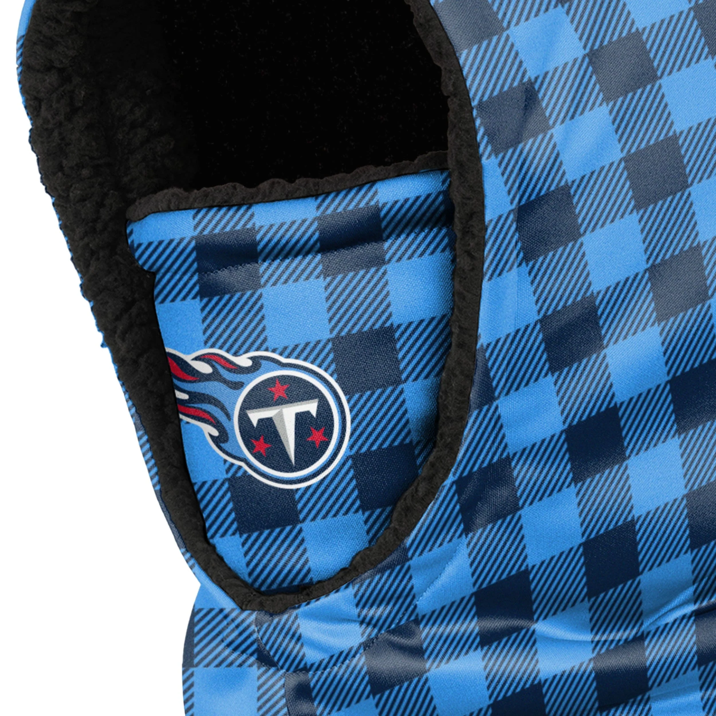Tennessee Titans NFL Plaid Hooded Gaiter - Image 3