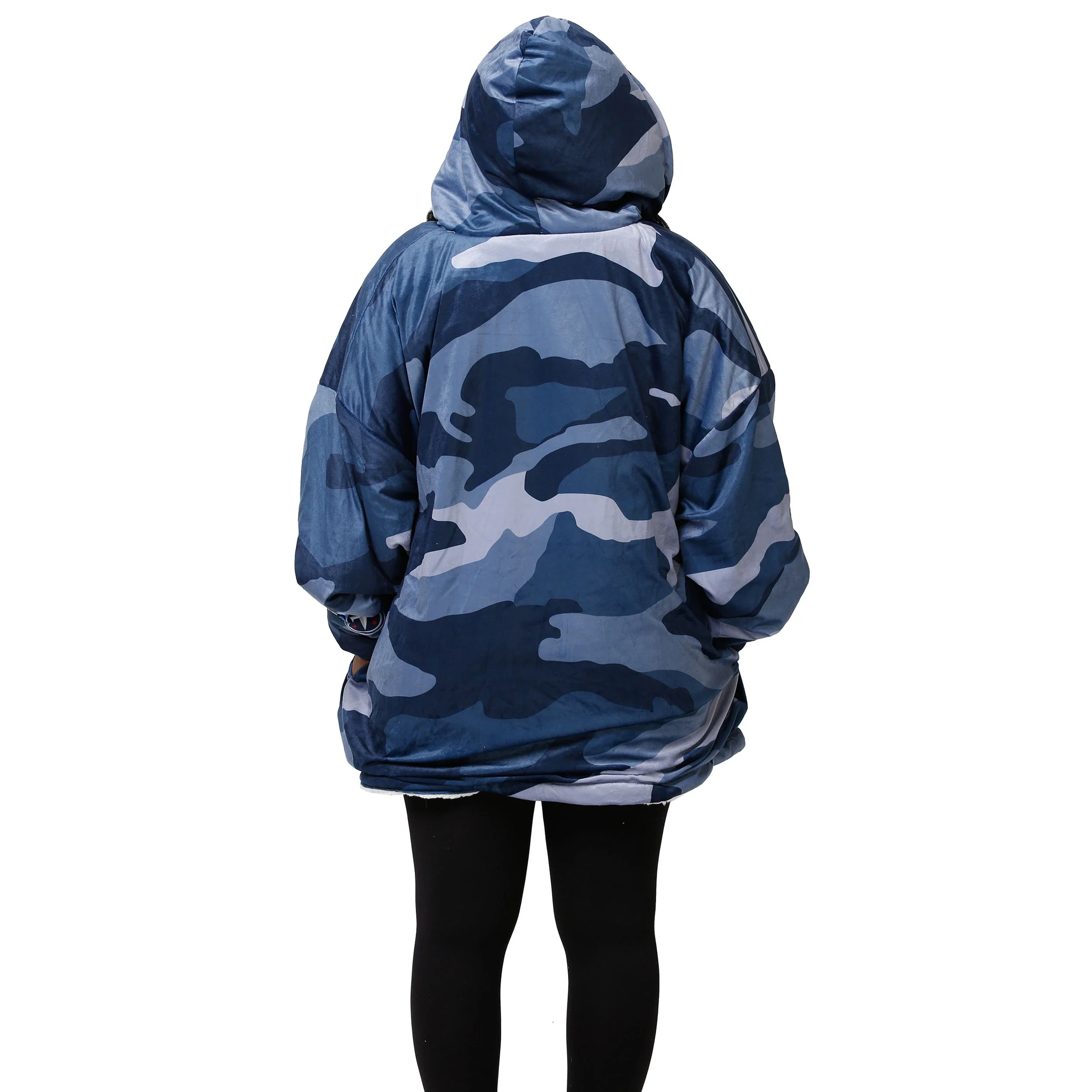 Tennessee Titans NFL Reversible Team Color Camo Hoodeez - Image 2