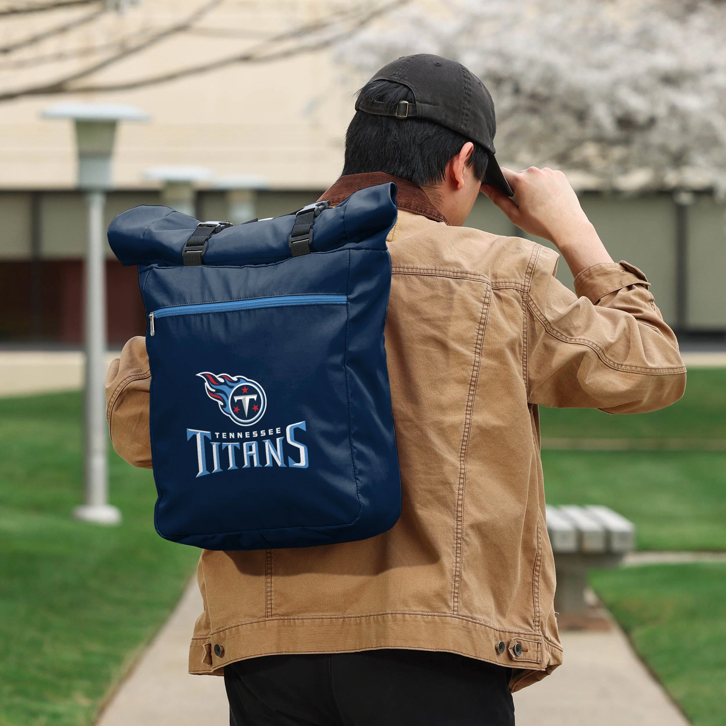 Tennessee Titans NFL Rollup Backpack - Image 4