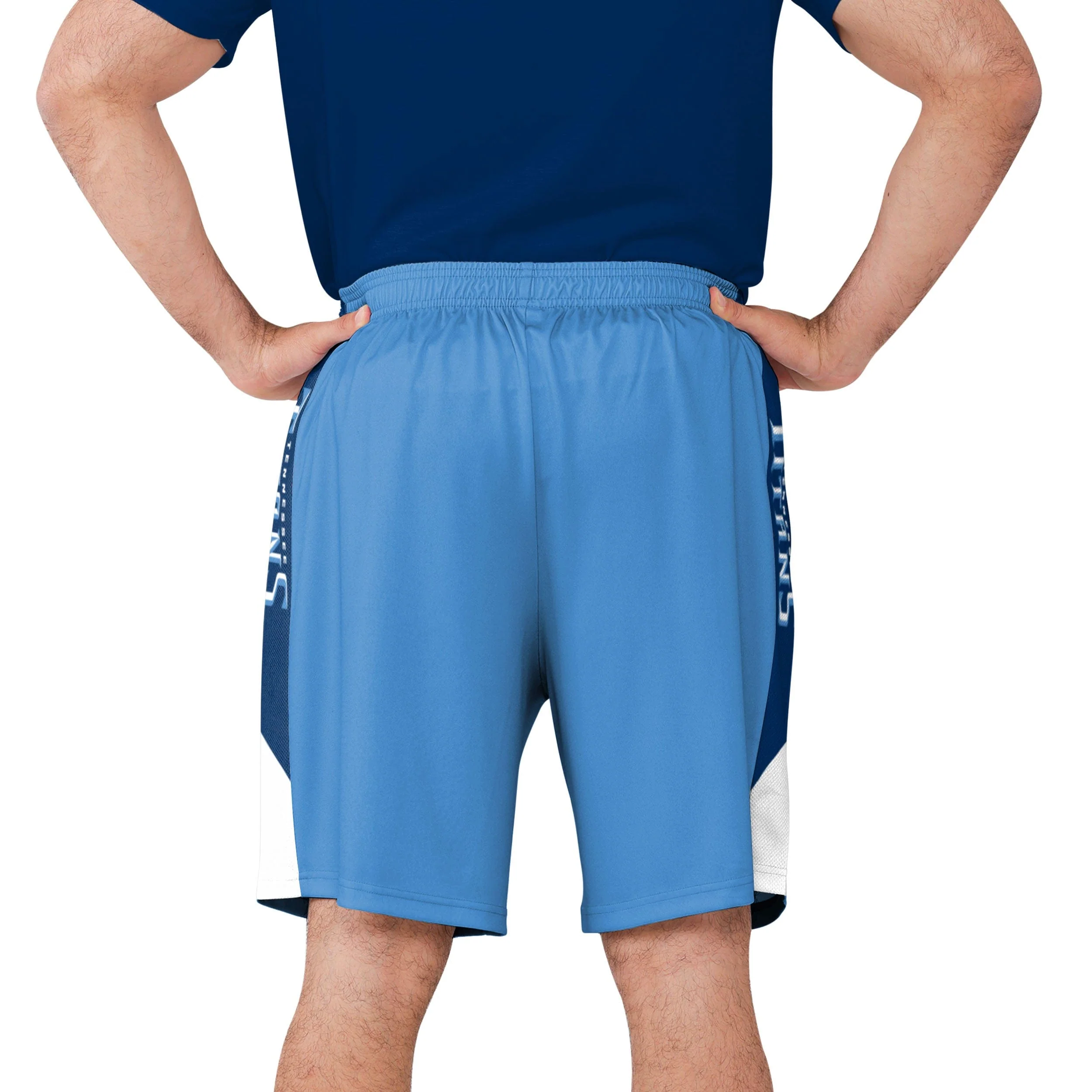 Tennessee Titans NFL Side Stripe Training Shorts - Image 3