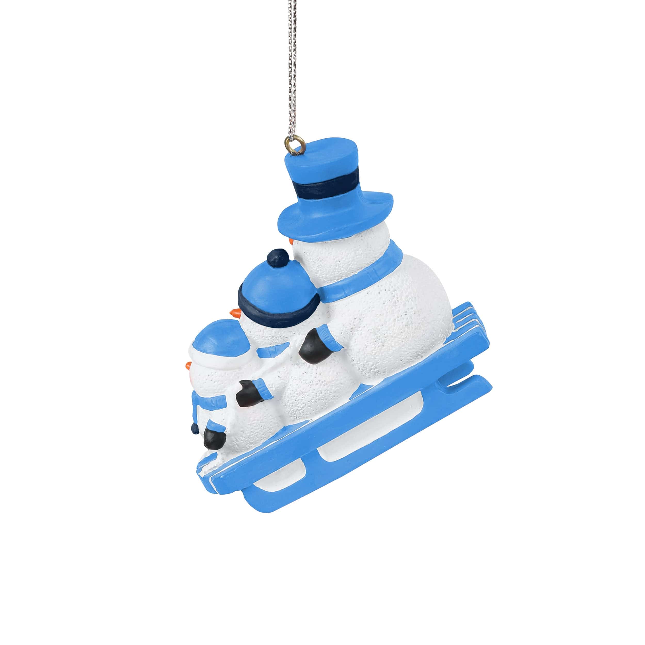 Tennessee Titans NFL Sledding Snowmen Ornament - Image 3