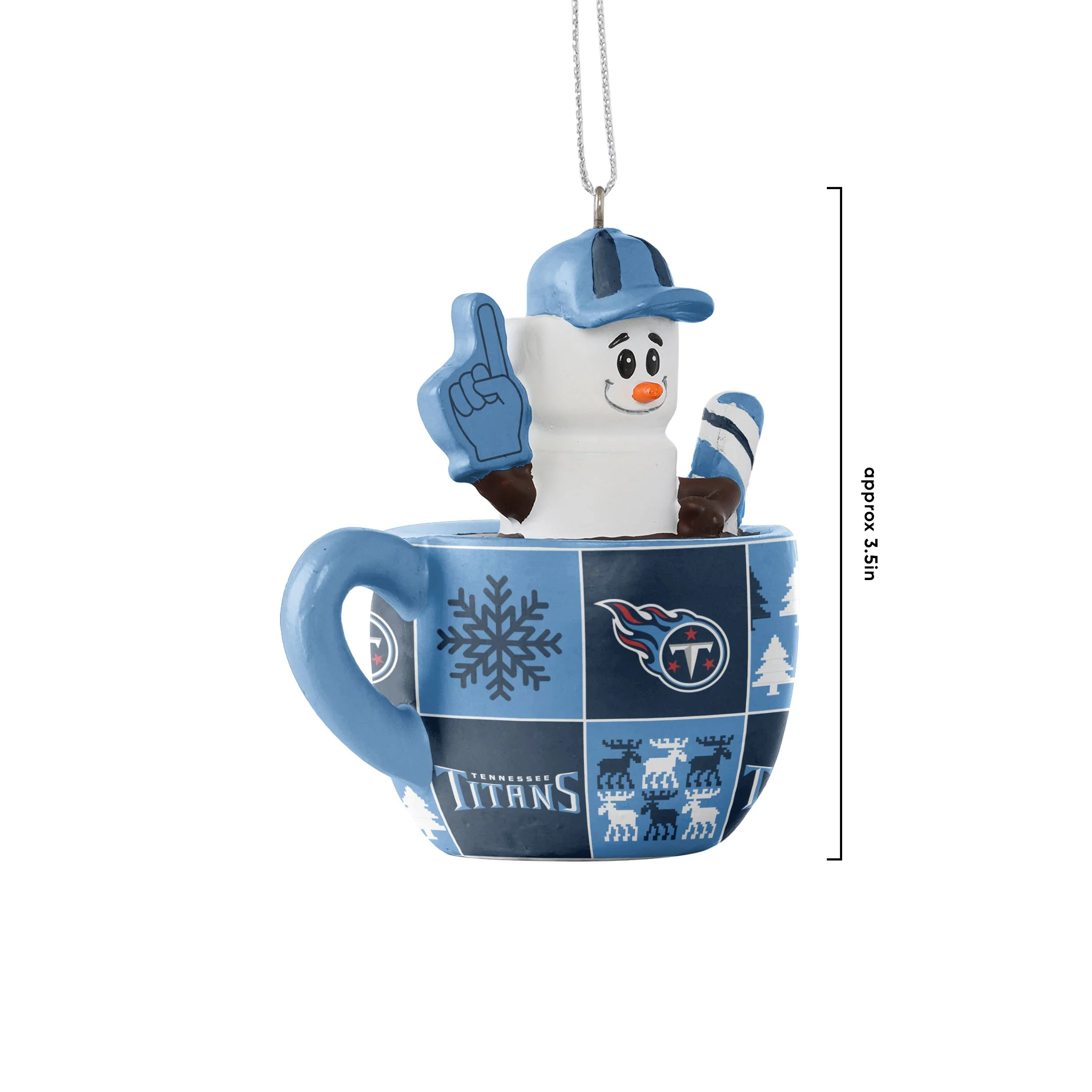 Tennessee Titans NFL Smores Mug Ornament - Image 3