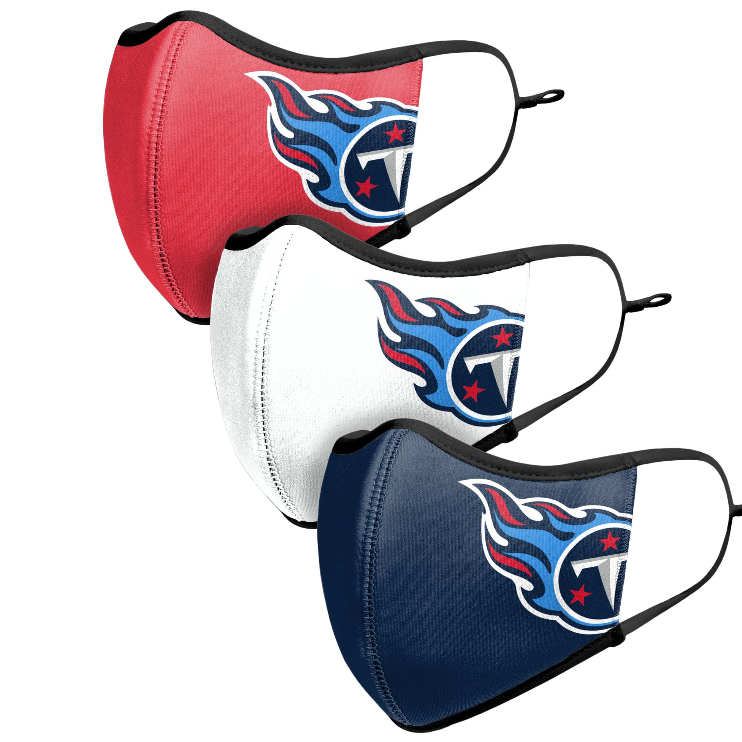 Tennessee Titans NFL Sport 3 Pack Face Cover - Image 4