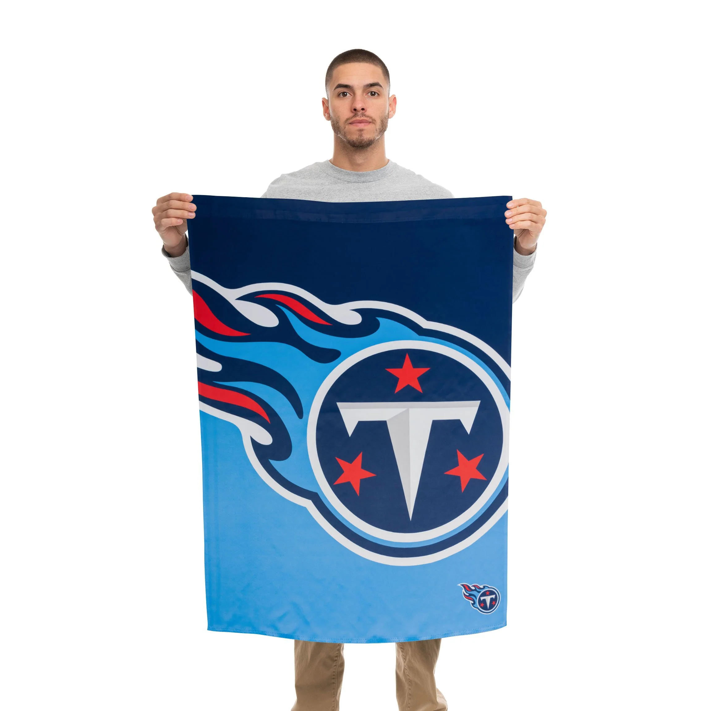 Tennessee Titans NFL Vertical Flag - Image 2