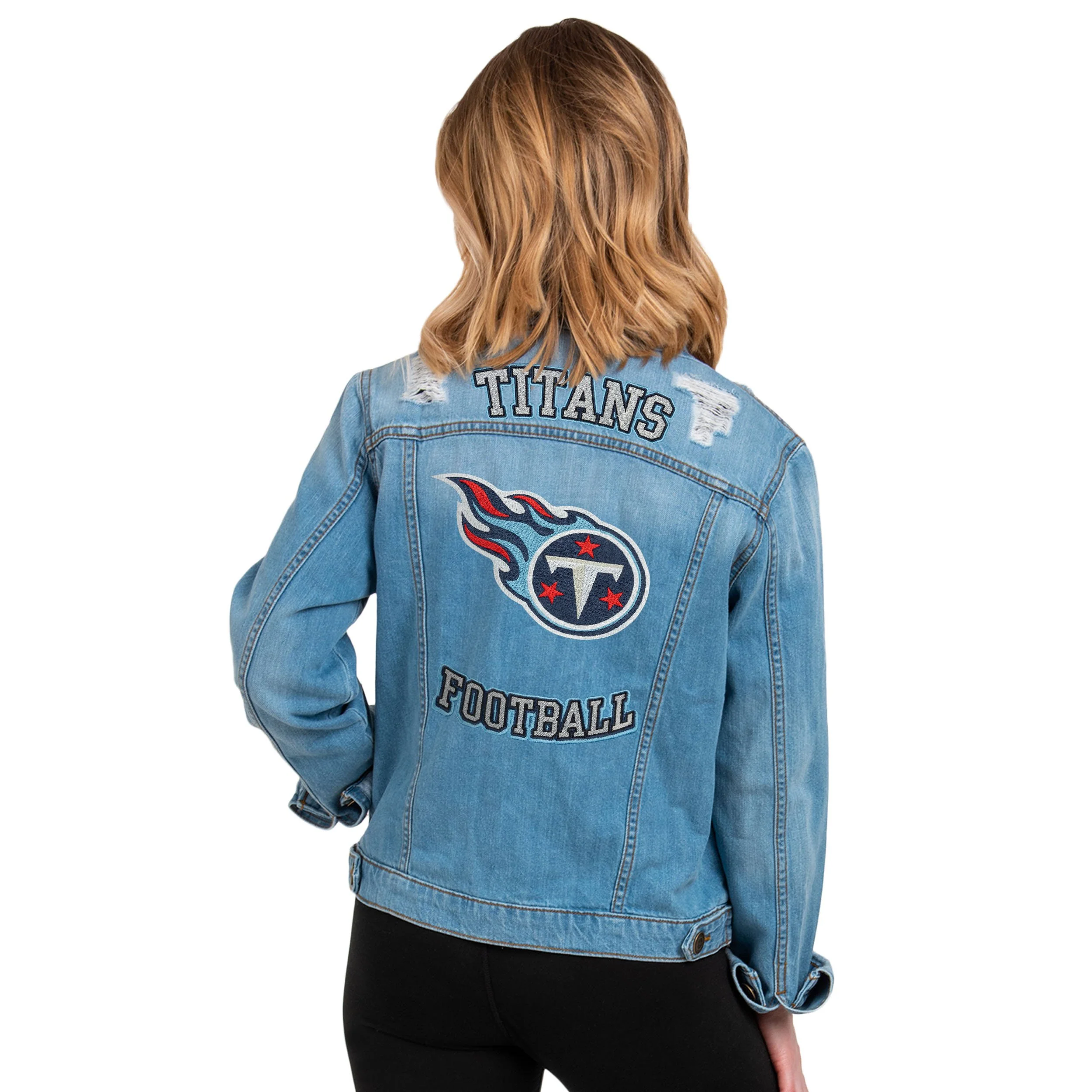 Tennessee Titans NFL Womens Denim Days Jacket - Image 2