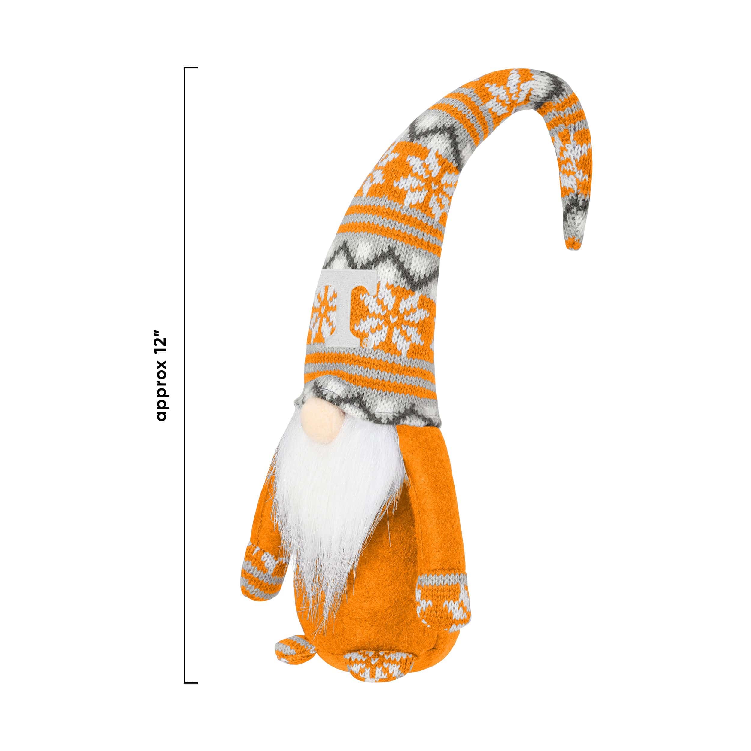 Tennessee Volunteer NCAA Bent Hat Plush Gnome - Image 3