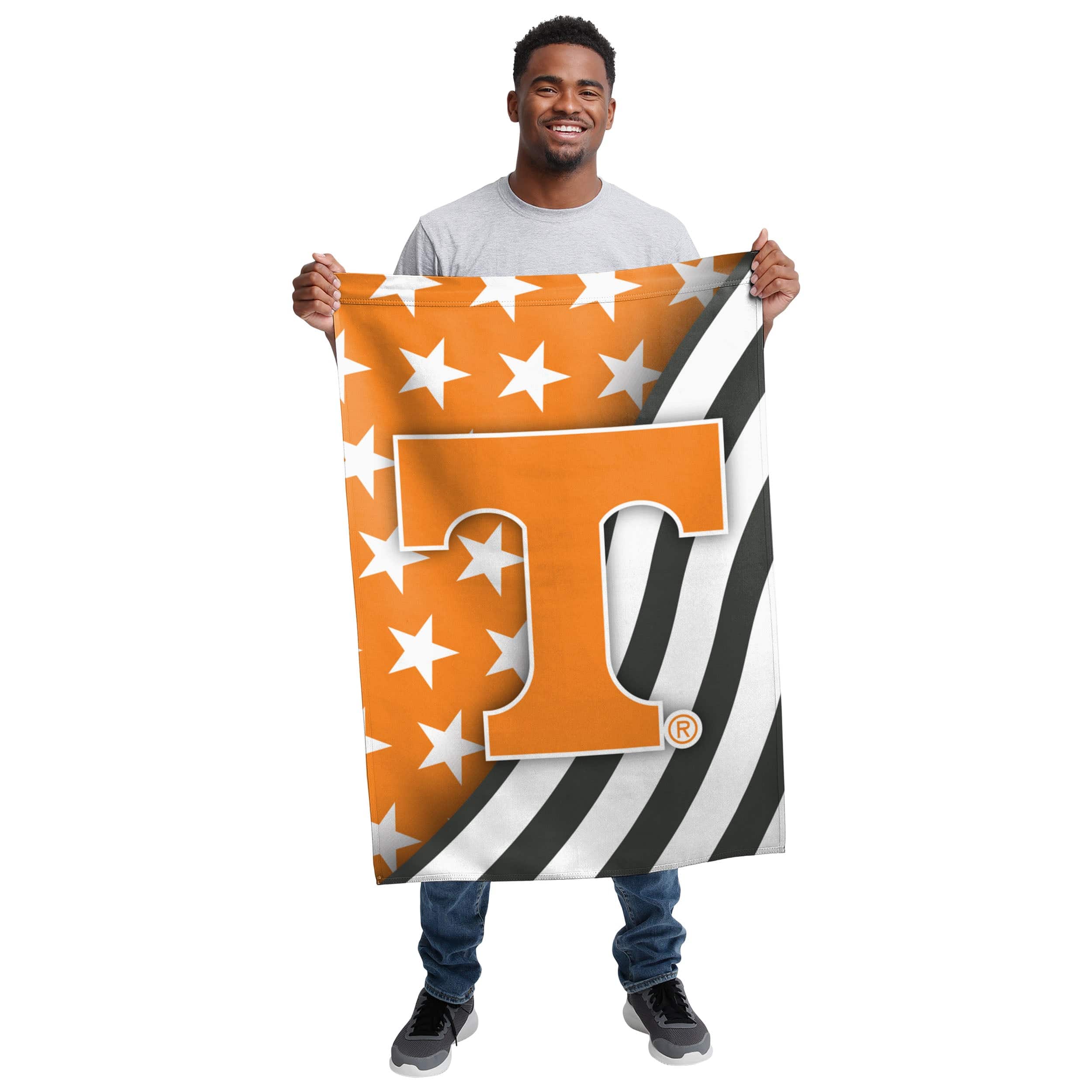 Tennessee Volunteers NCAA Americana Vertical Flag - Image 2
