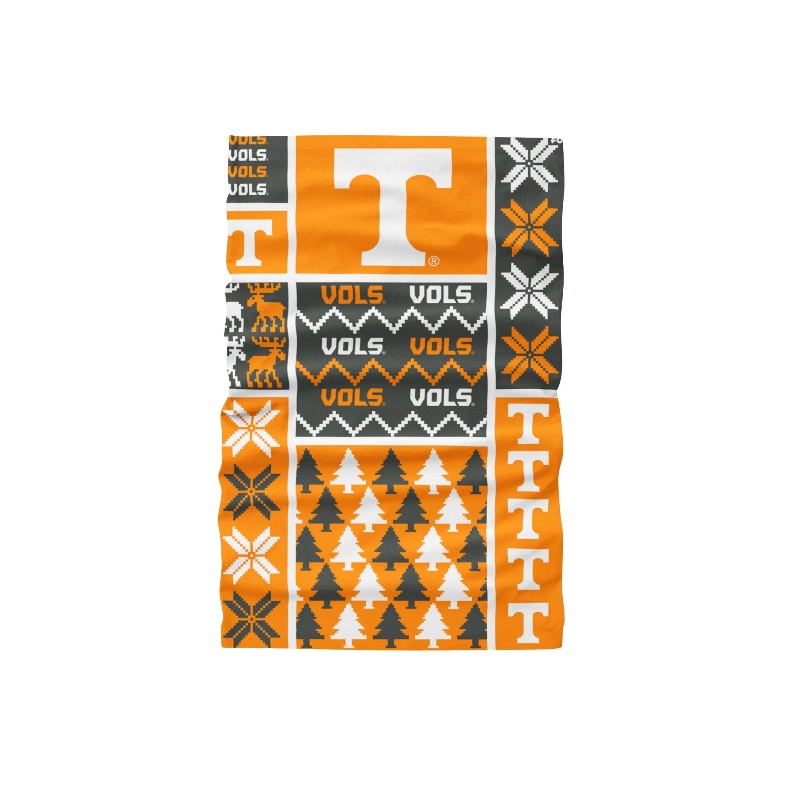 Tennessee Volunteers NCAA Busy Block Gaiter Scarf - Image 2