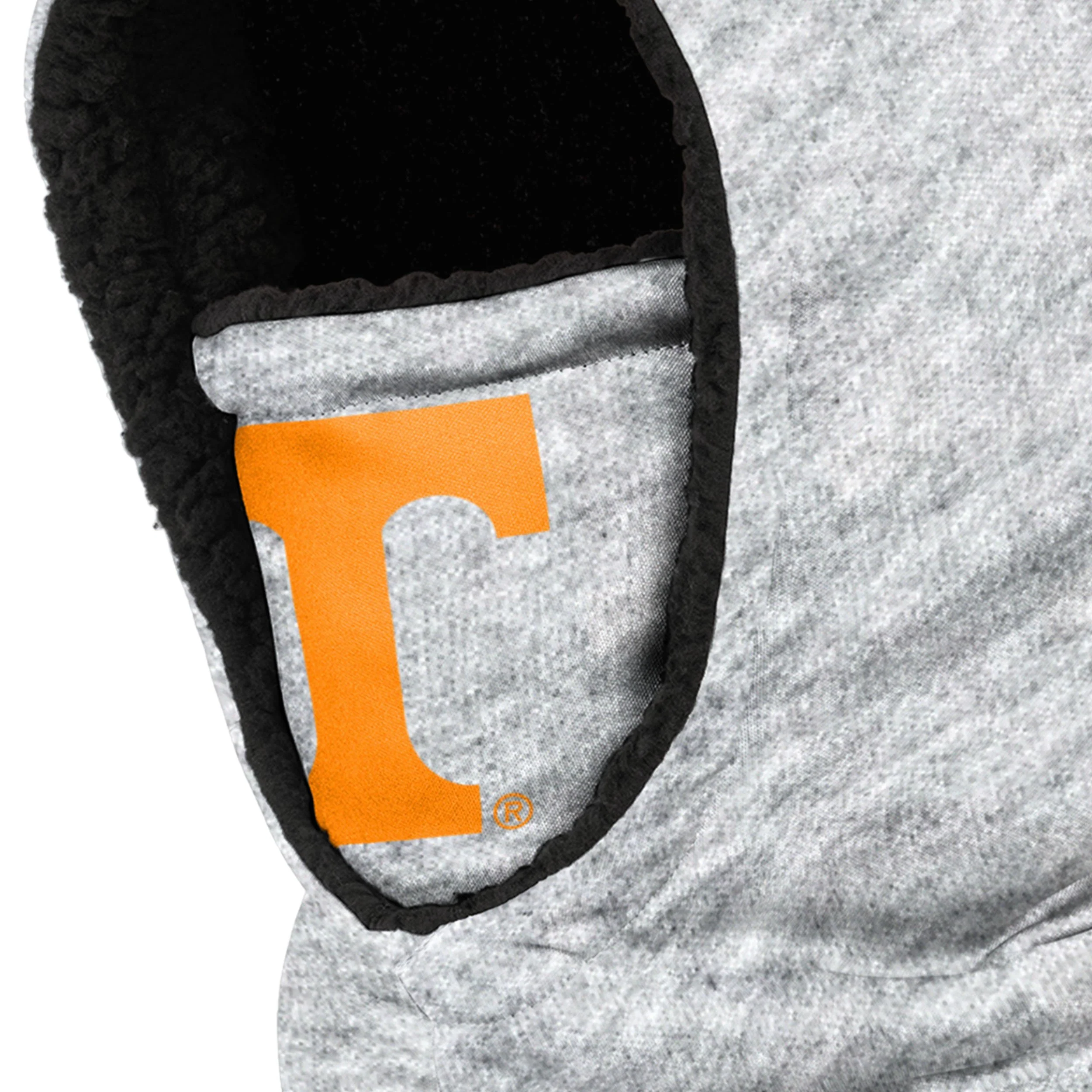 Tennessee Volunteers NCAA Heather Grey Big Logo Hooded Gaiter - Image 3