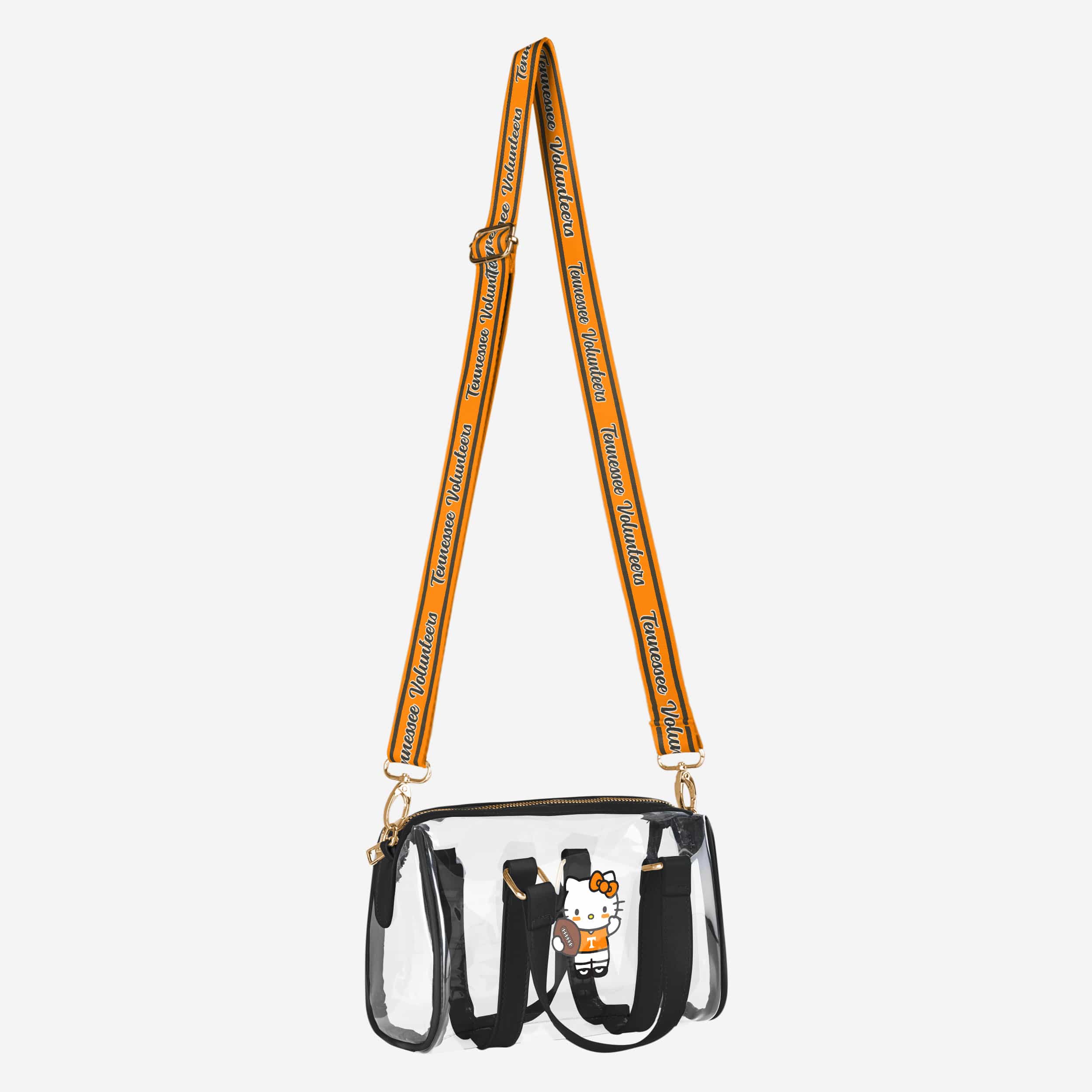 Tennessee Volunteers NCAA Hello Kitty® Clear Barrel Bag (PREORDER - SHIPS MID JULY) - Image 2