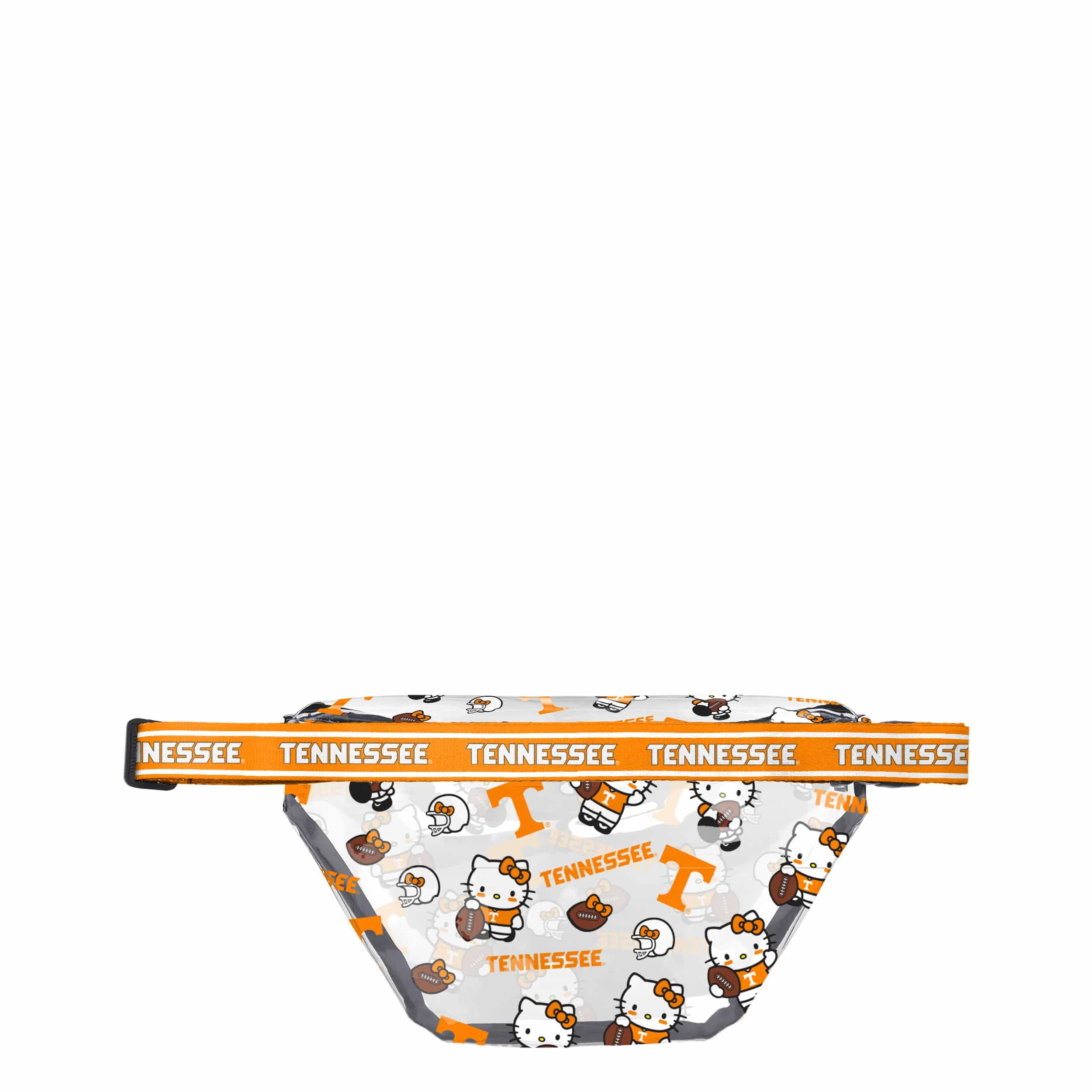 Tennessee Volunteers NCAA Hello Kitty® Clear Fanny Pack (PREORDER - SHIPS MID JULY) - Image 2