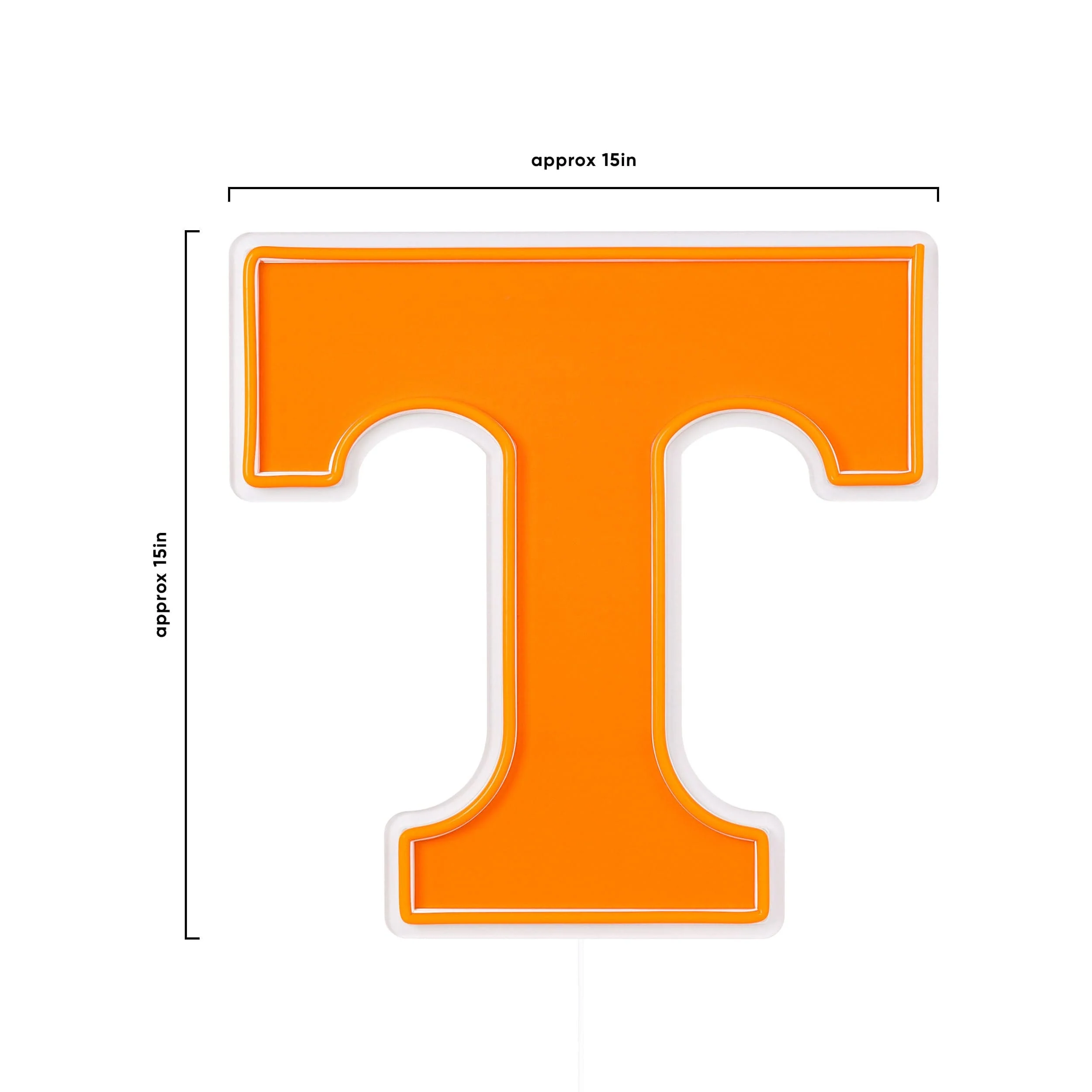 Tennessee Volunteers NCAA LED Neon Light Up Team Logo Sign - Image 5