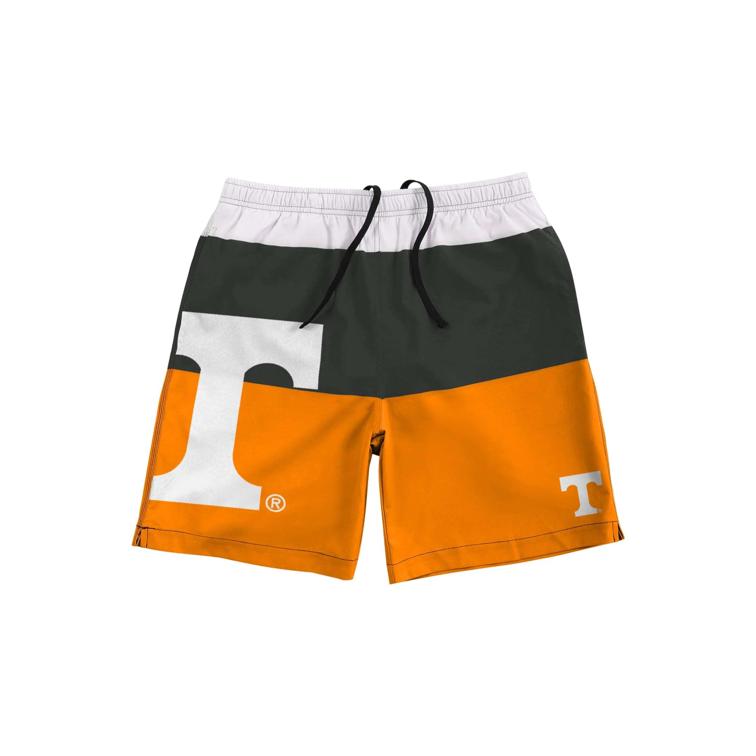 Tennessee Volunteers NCAA Mens 3 Stripe Big Logo Swimming Trunks - Image 4