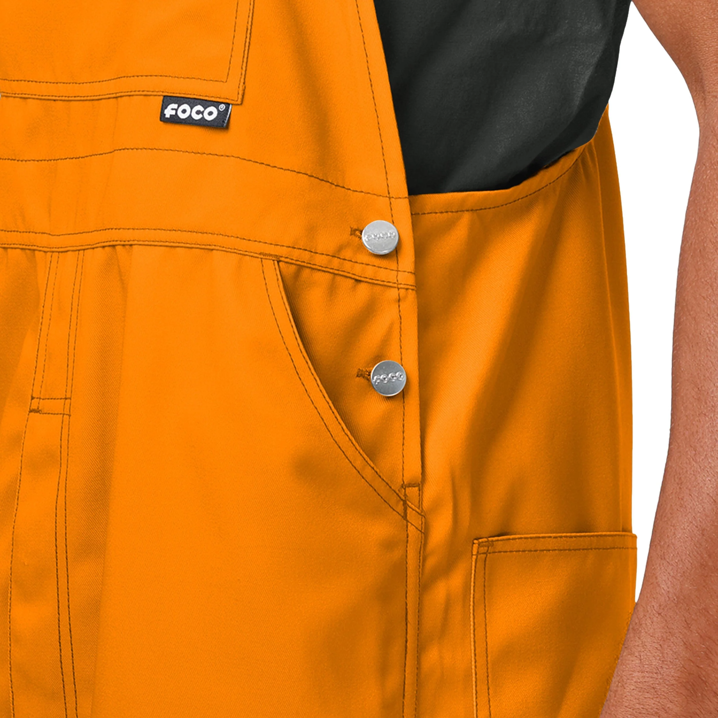 Tennessee Volunteers NCAA Mens Big Logo Bib Overalls - Image 5
