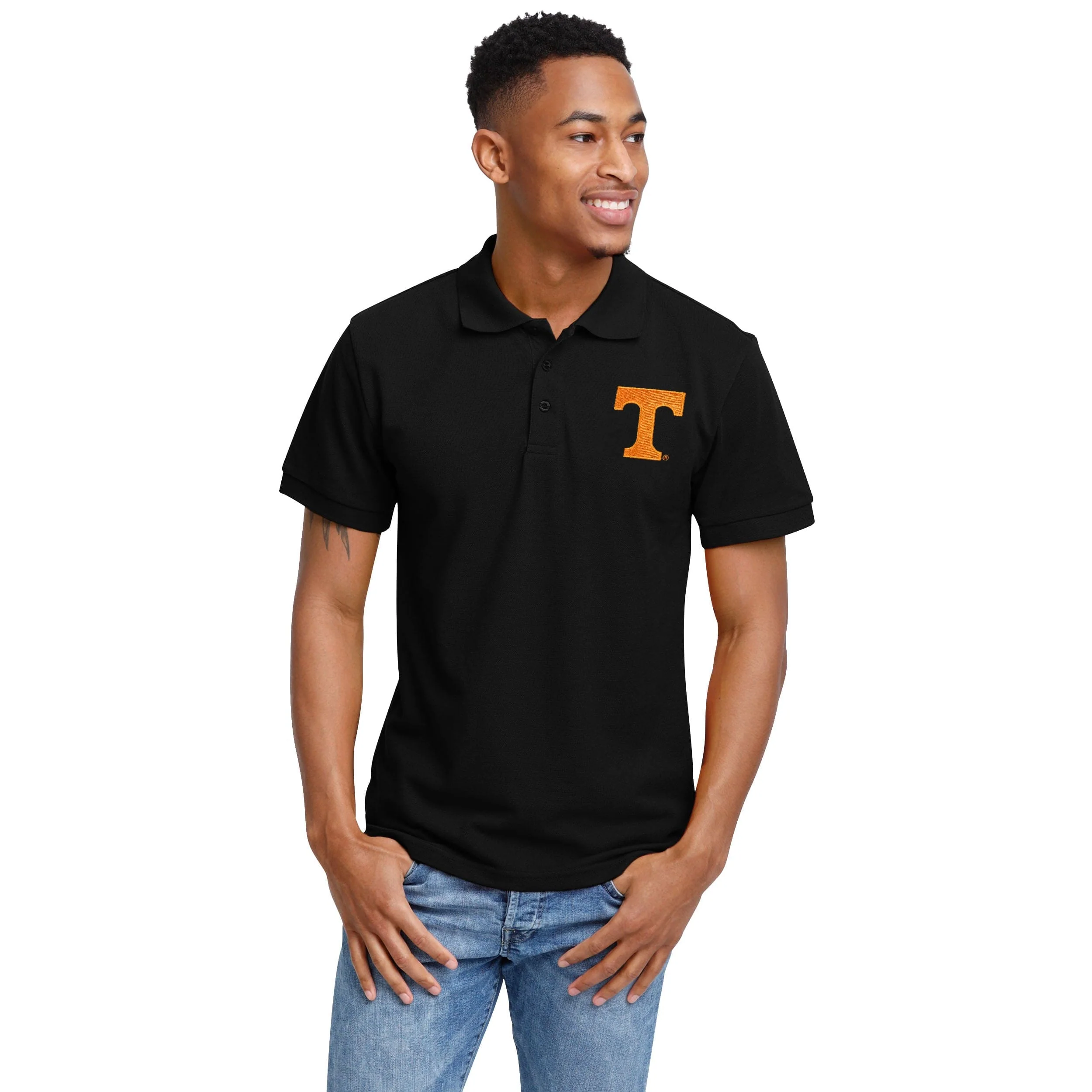 Tennessee Volunteers NCAA Mens Casual Color Polo - Image 3