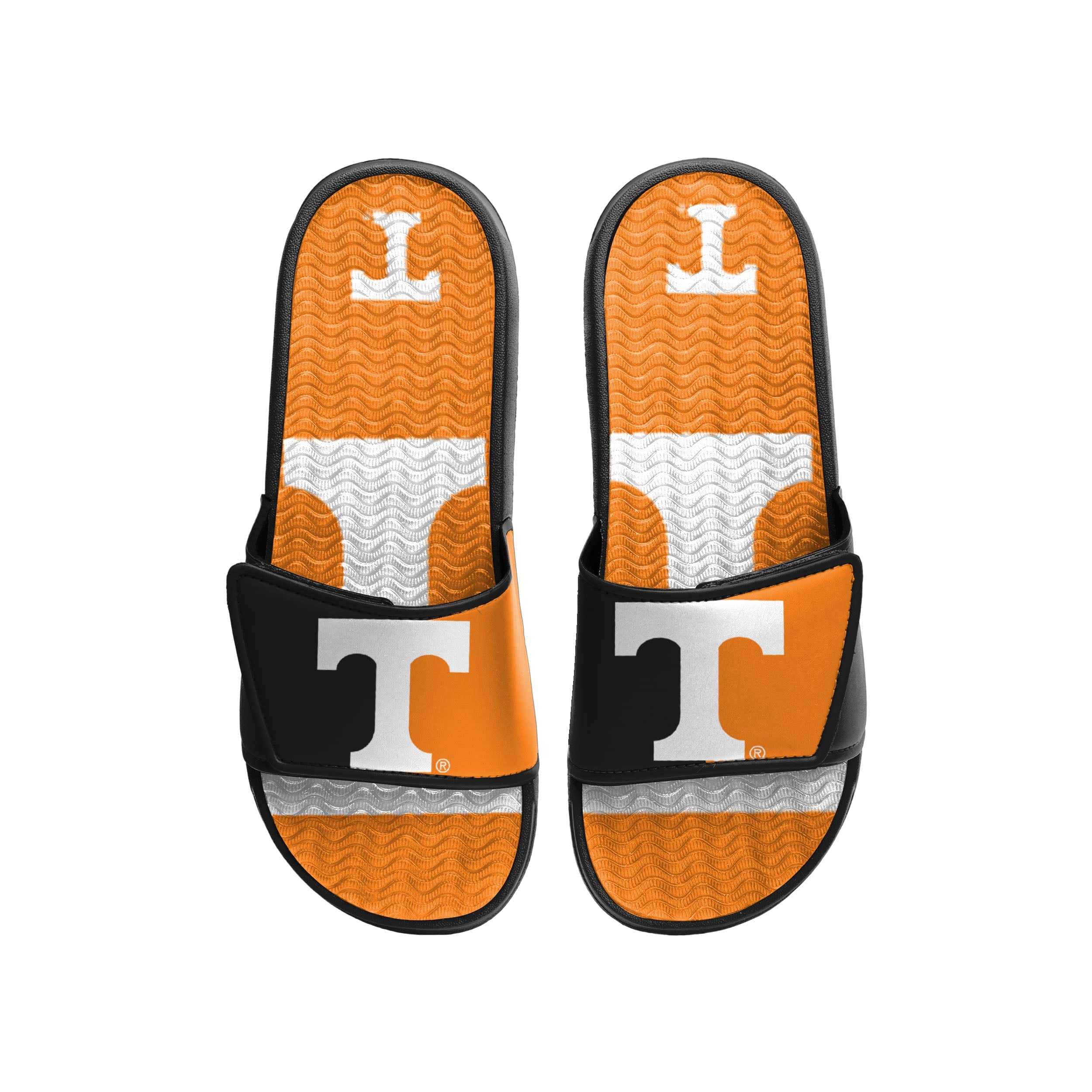 Tennessee Volunteers NCAA Mens Colorblock Big Logo Gel Slides - Image 2