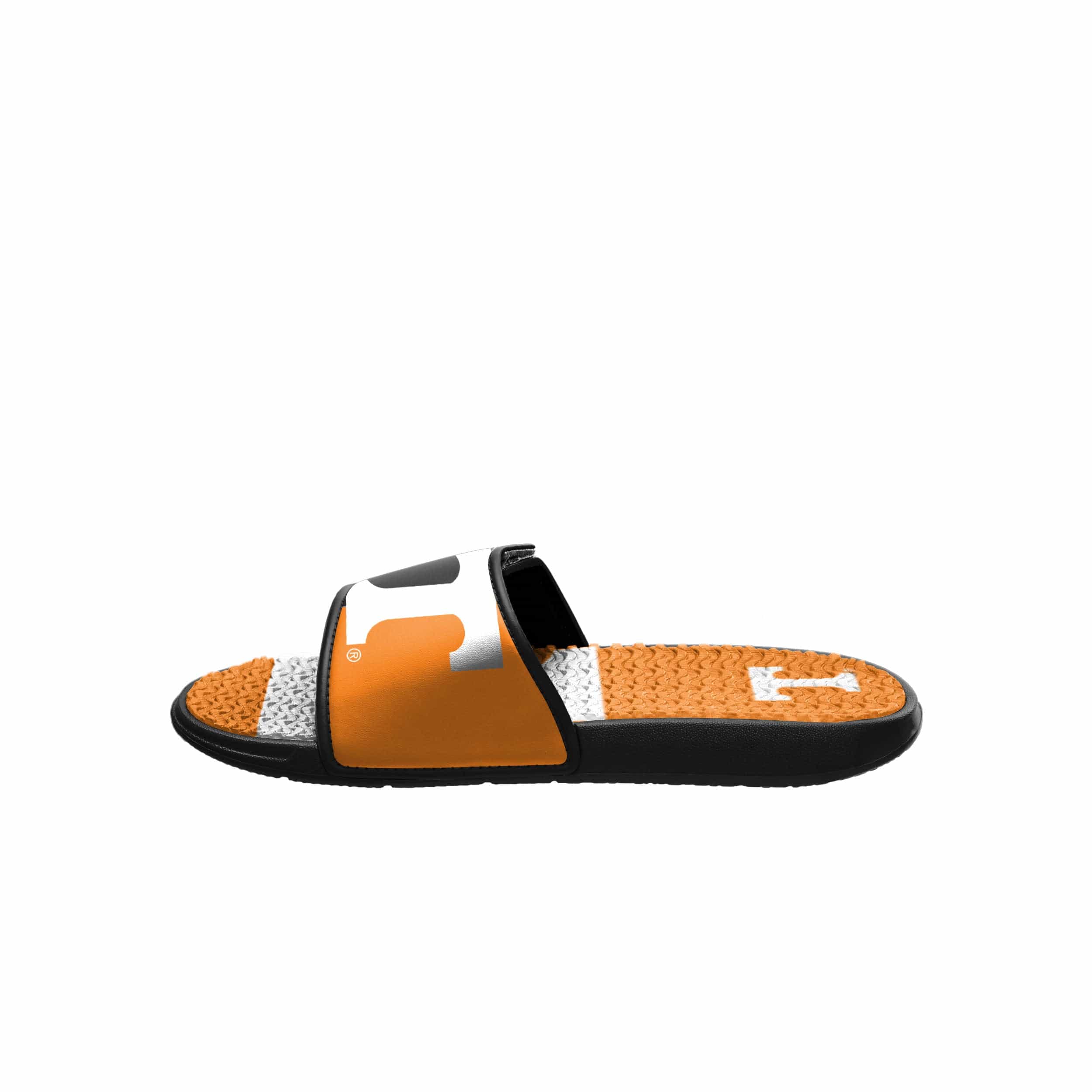 Tennessee Volunteers NCAA Mens Colorblock Big Logo Gel Slides - Image 4