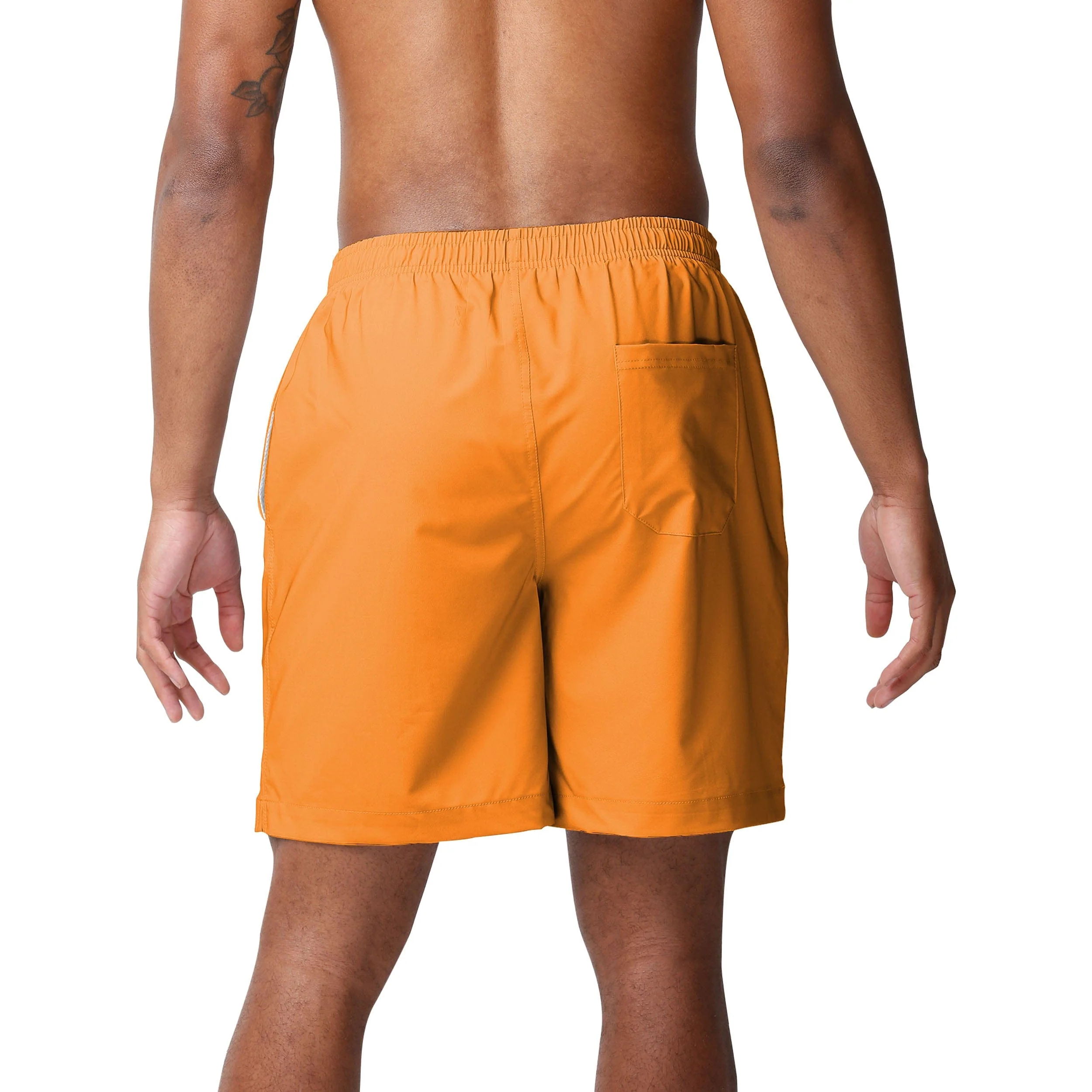 Tennessee Volunteers NCAA Mens Solid Wordmark Traditional Swimming Trunks - Image 3