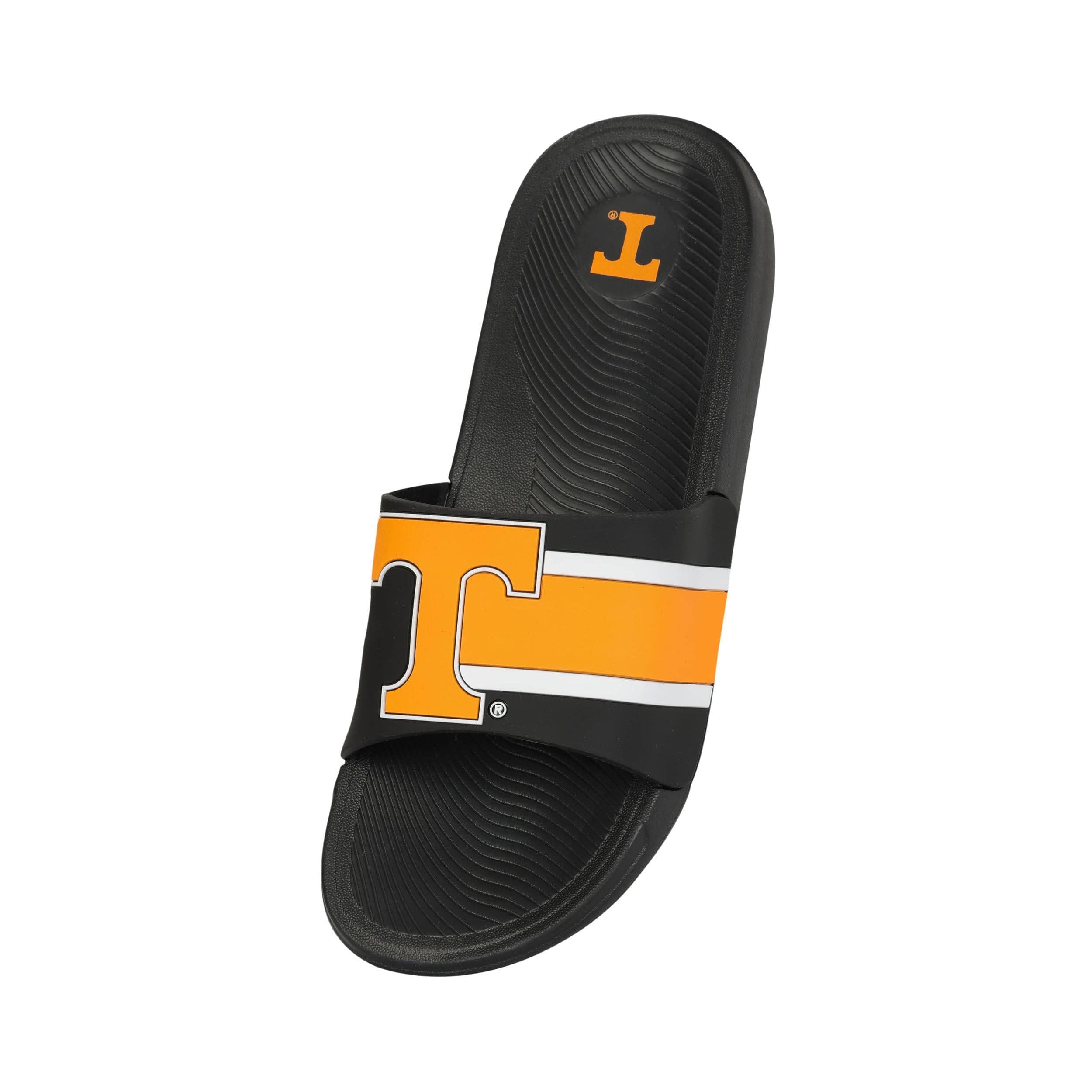 Tennessee Volunteers NCAA Mens Striped Big Logo Raised Slide - Image 3