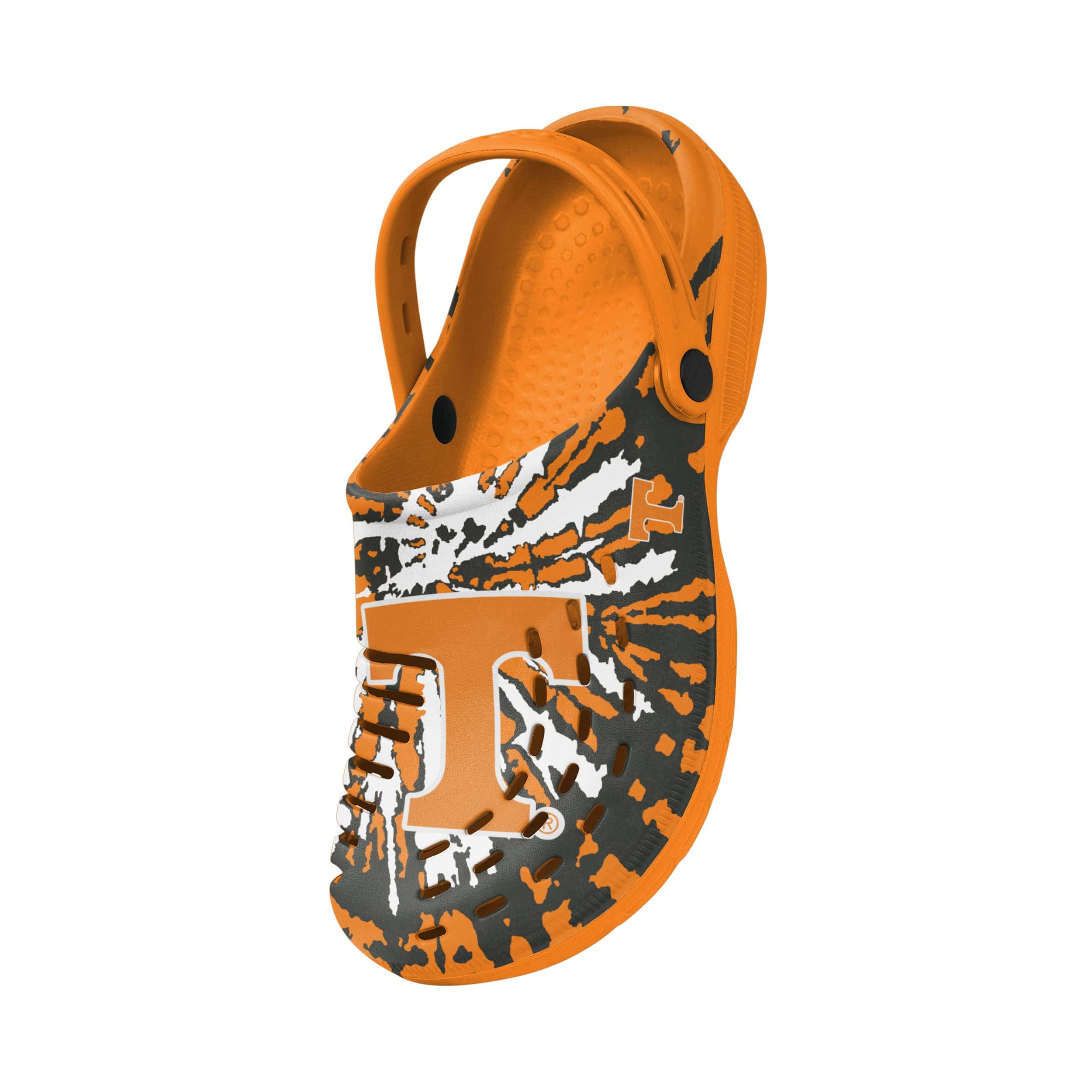 Tennessee Volunteers NCAA Mens Tie-Dye Clog With Strap - Image 3