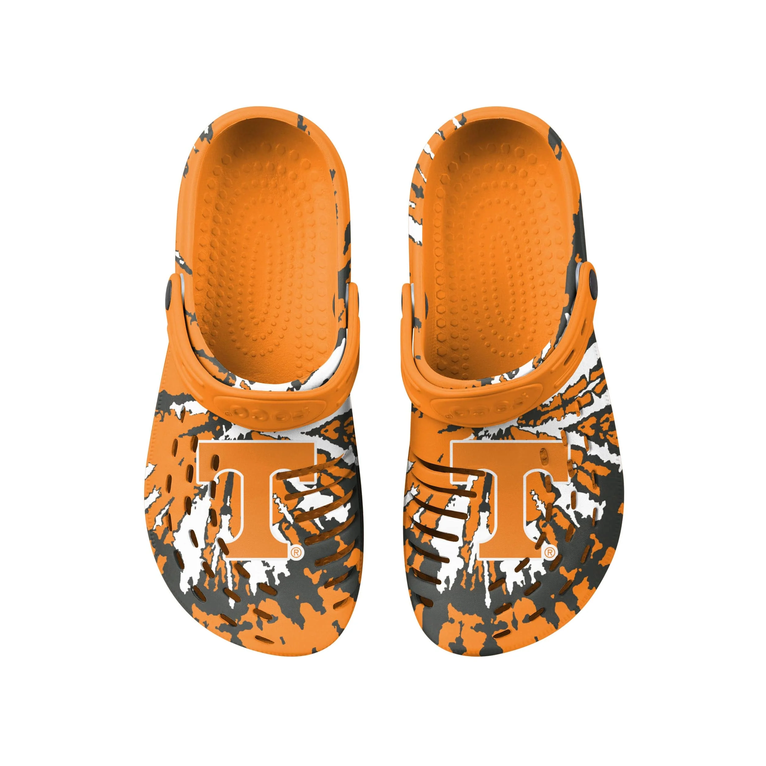 Tennessee Volunteers NCAA Mens Tie-Dye Clog With Strap - Image 4