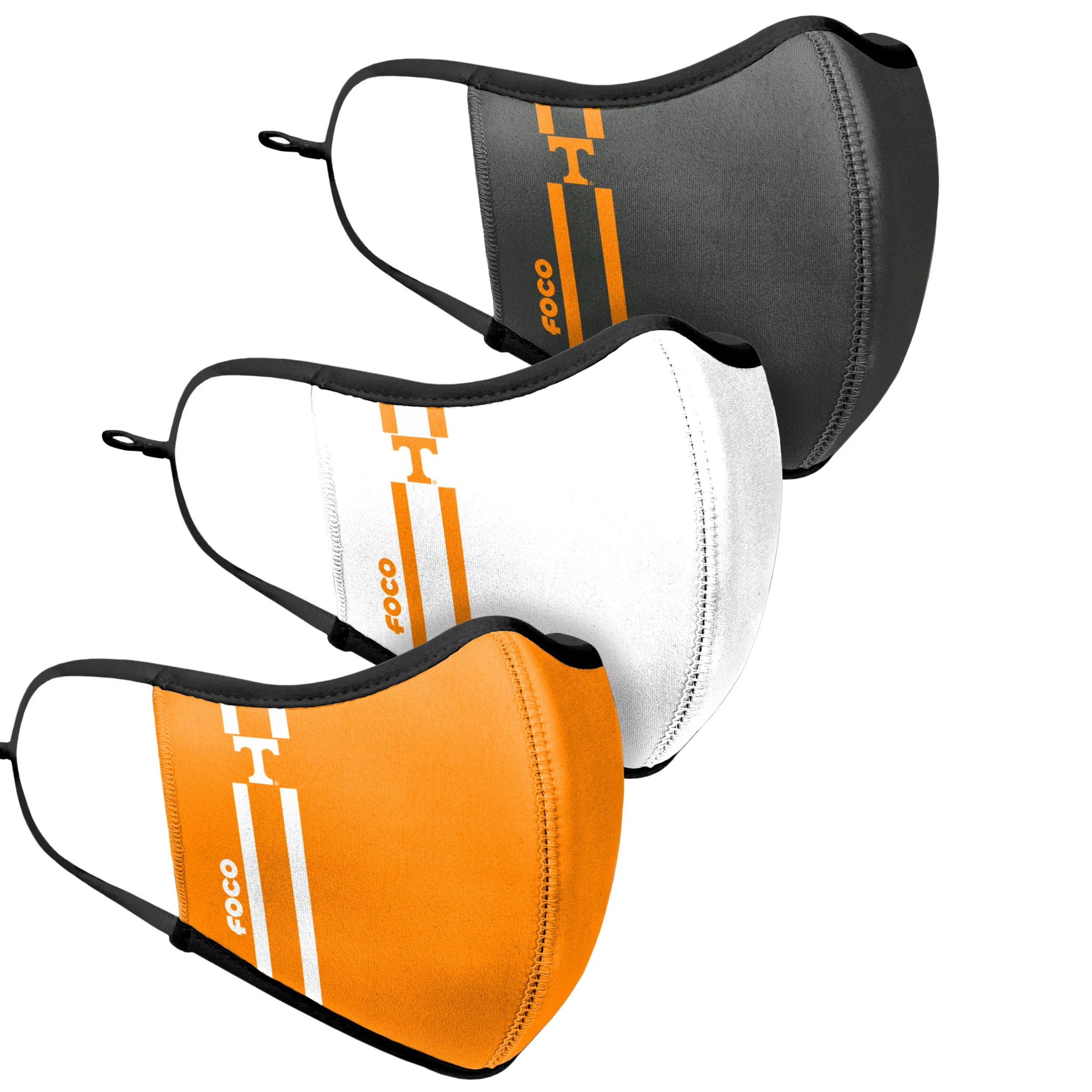 Tennessee Volunteers NCAA Sport 3 Pack Face Cover - Image 3
