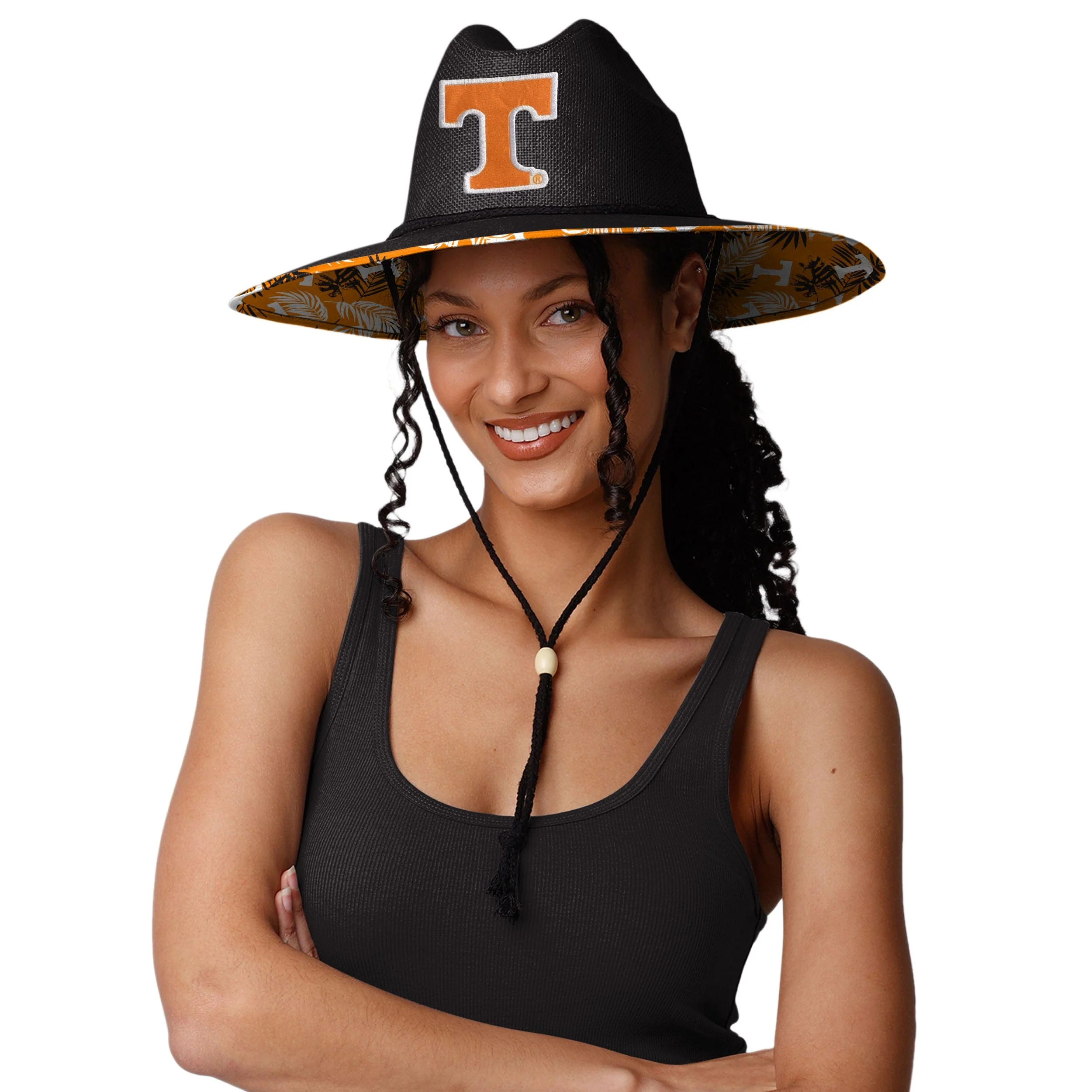 Tennessee Volunteers NCAA Team Color Straw Hat - Image 4