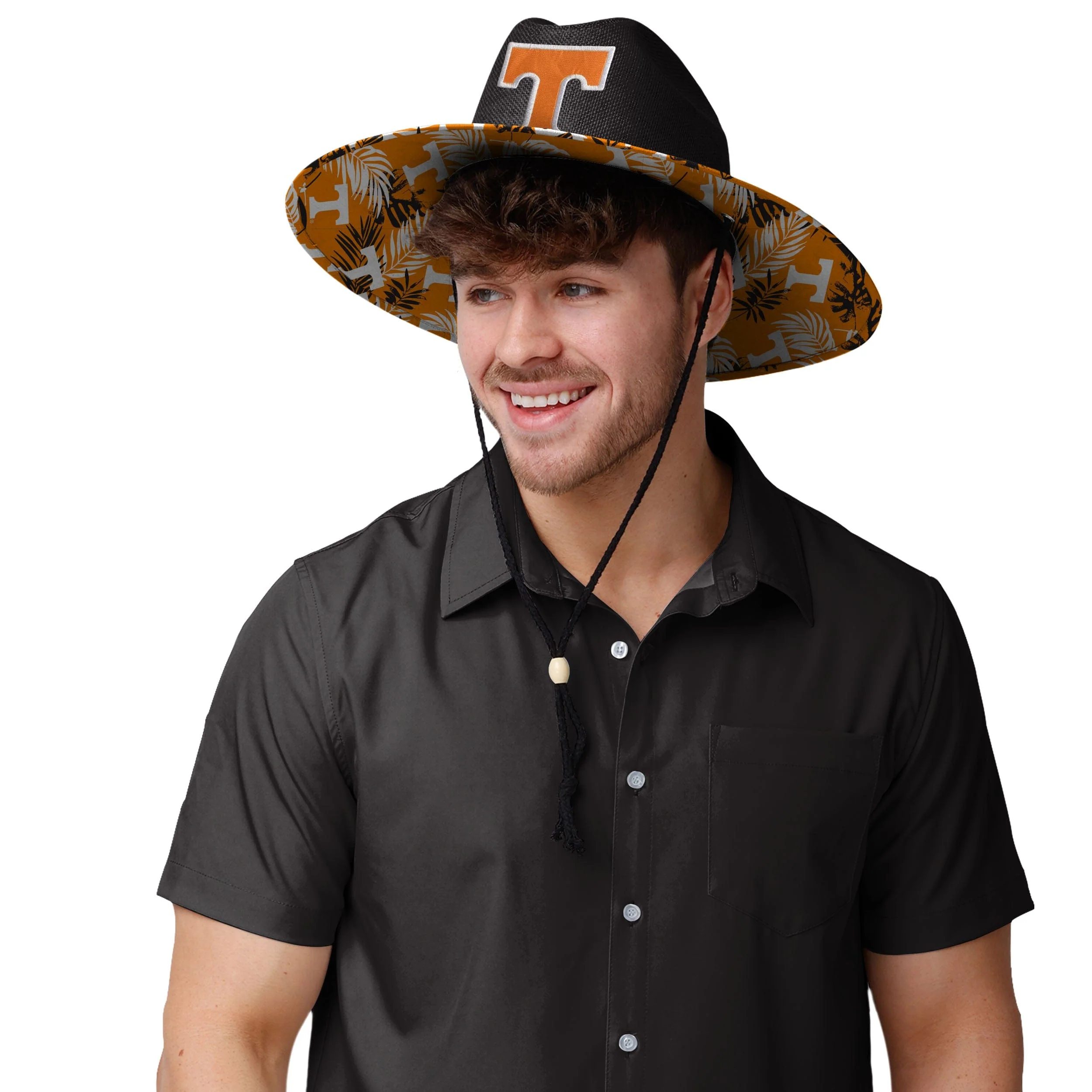 Tennessee Volunteers NCAA Team Color Straw Hat - Image 5