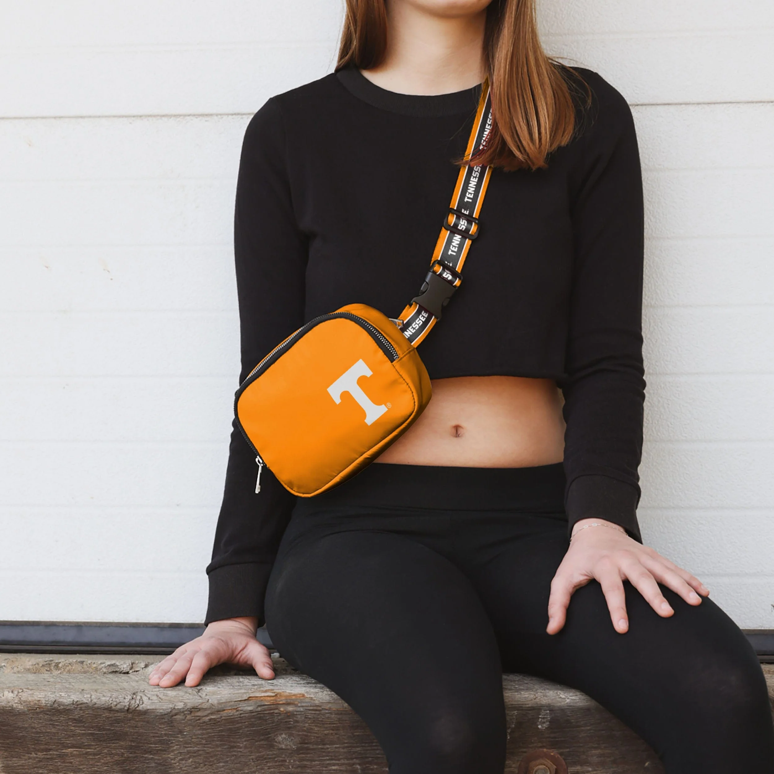 Tennessee Volunteers NCAA Team Wordmark Crossbody Belt Bag - Image 3