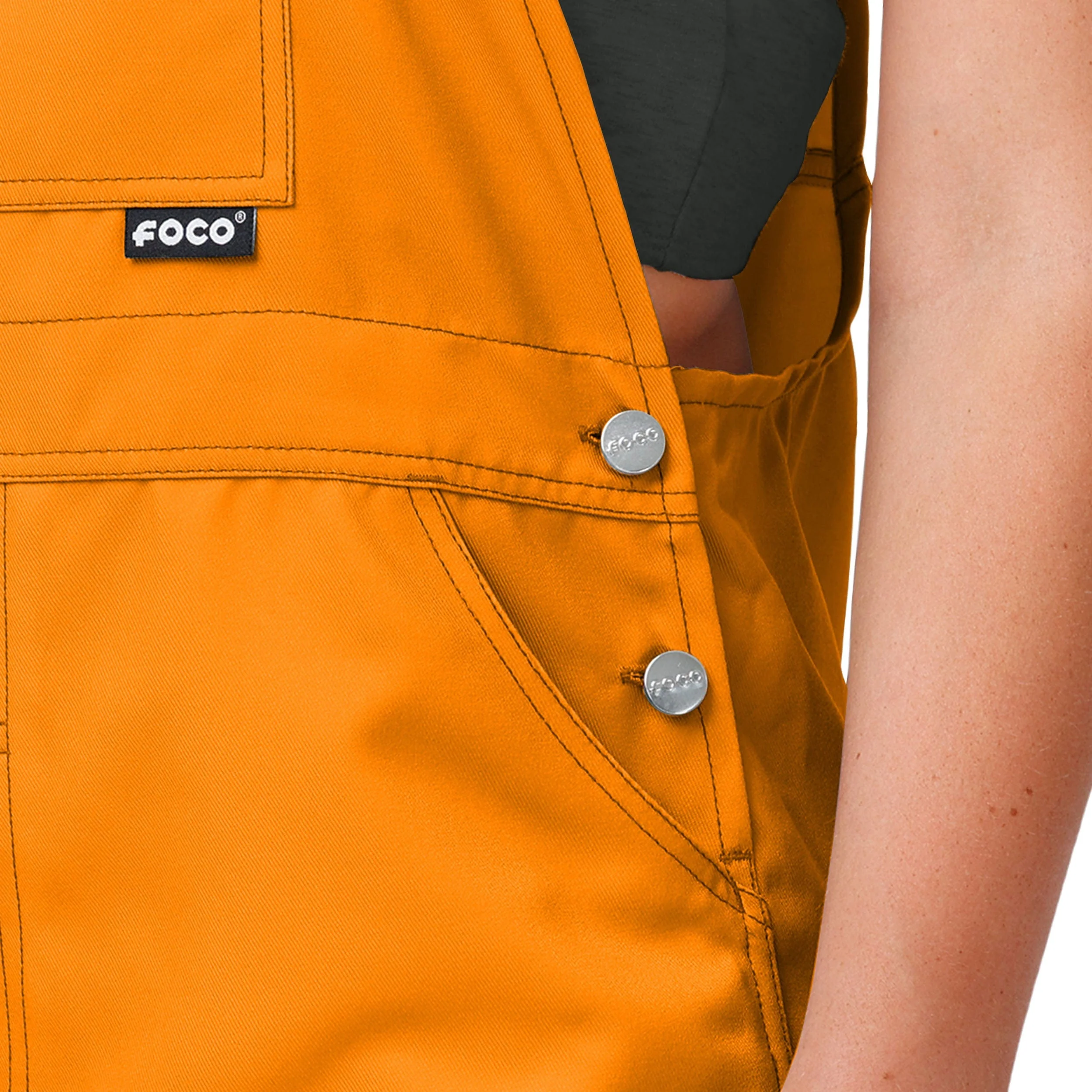 Tennessee Volunteers NCAA Womens Big Logo Bib Overalls - Image 5