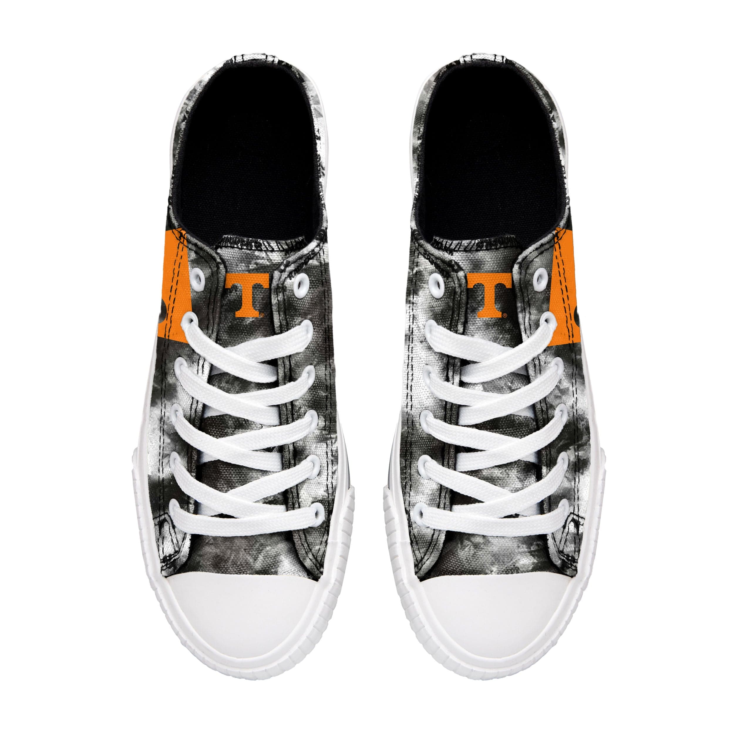 Tennessee Volunteers NCAA Womens Low Top Tie-Dye Canvas Shoe - Image 3