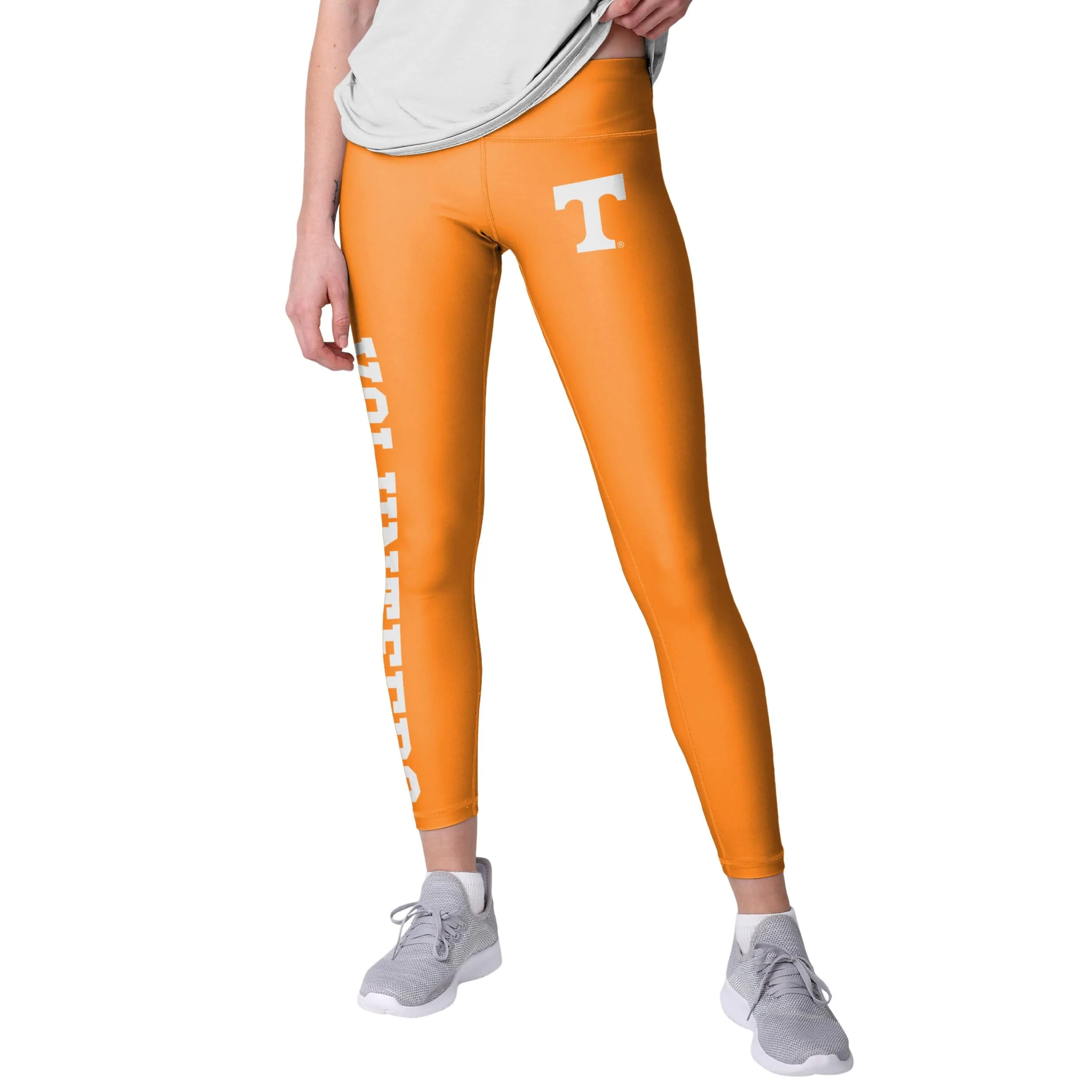 Tennessee Volunteers NCAA Womens Solid Big Wordmark Leggings