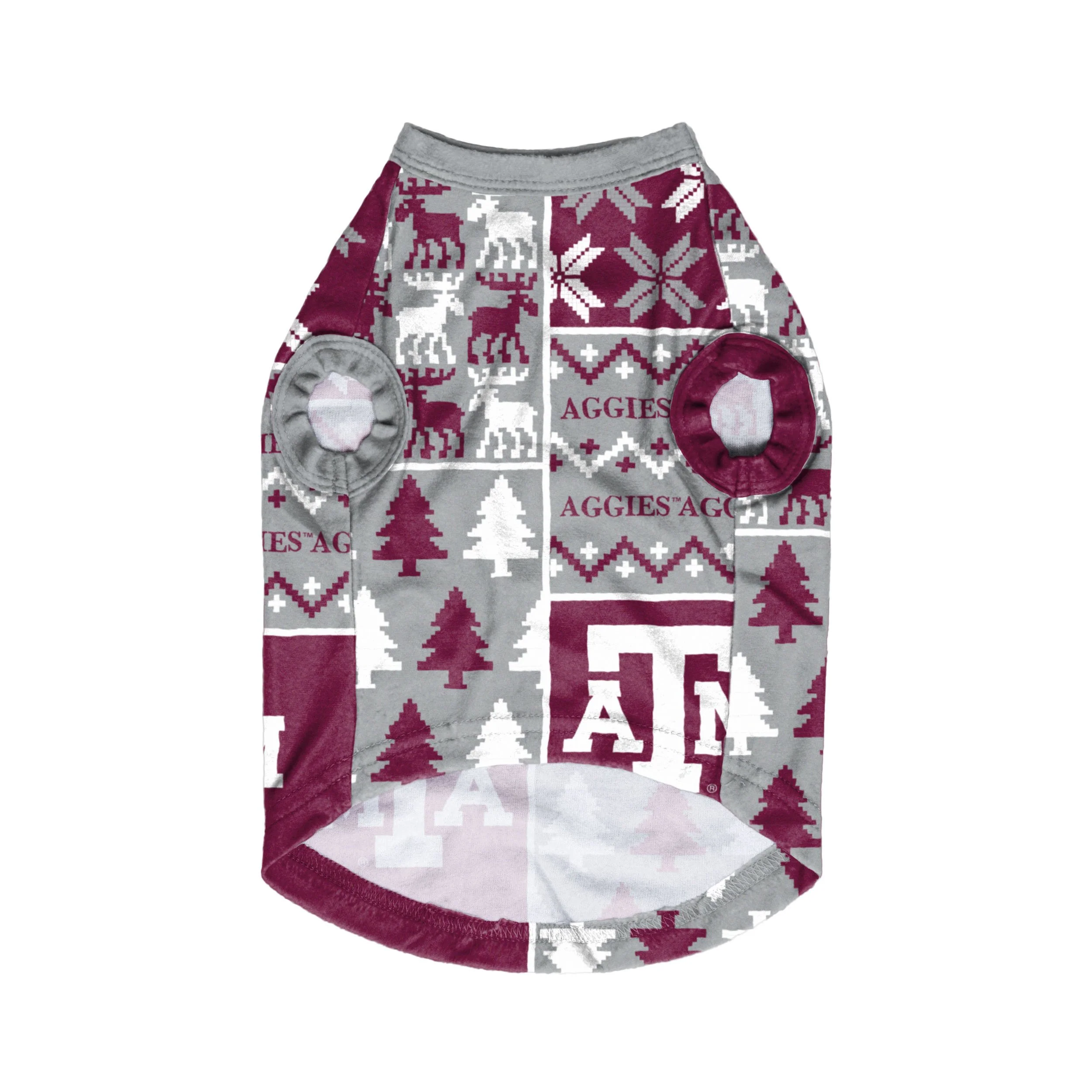 Texas A&M Aggies NCAA Busy Block Dog Sweater - Image 3