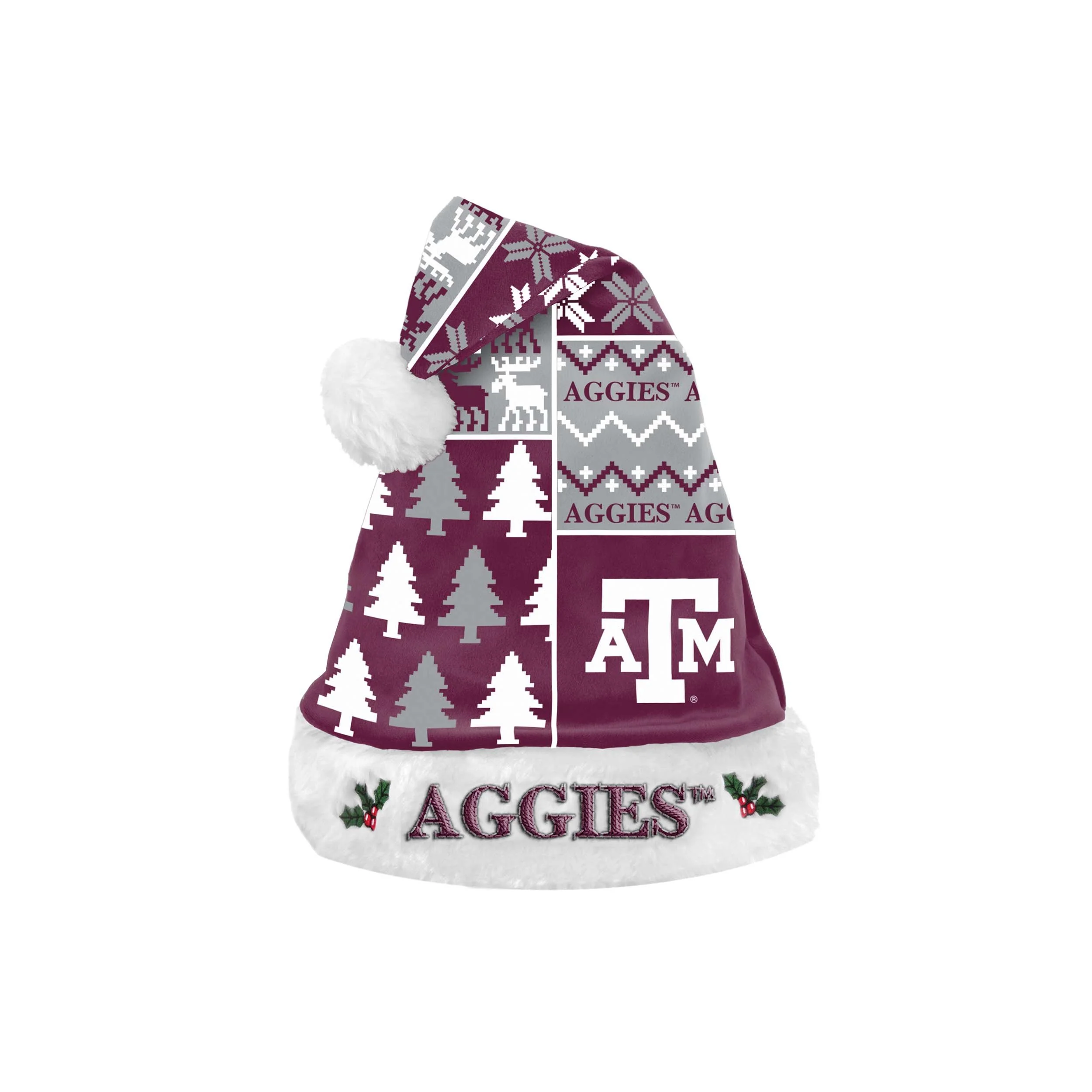 Texas A&M Aggies NCAA Busy Block Family Holiday Pajamas - Image 7