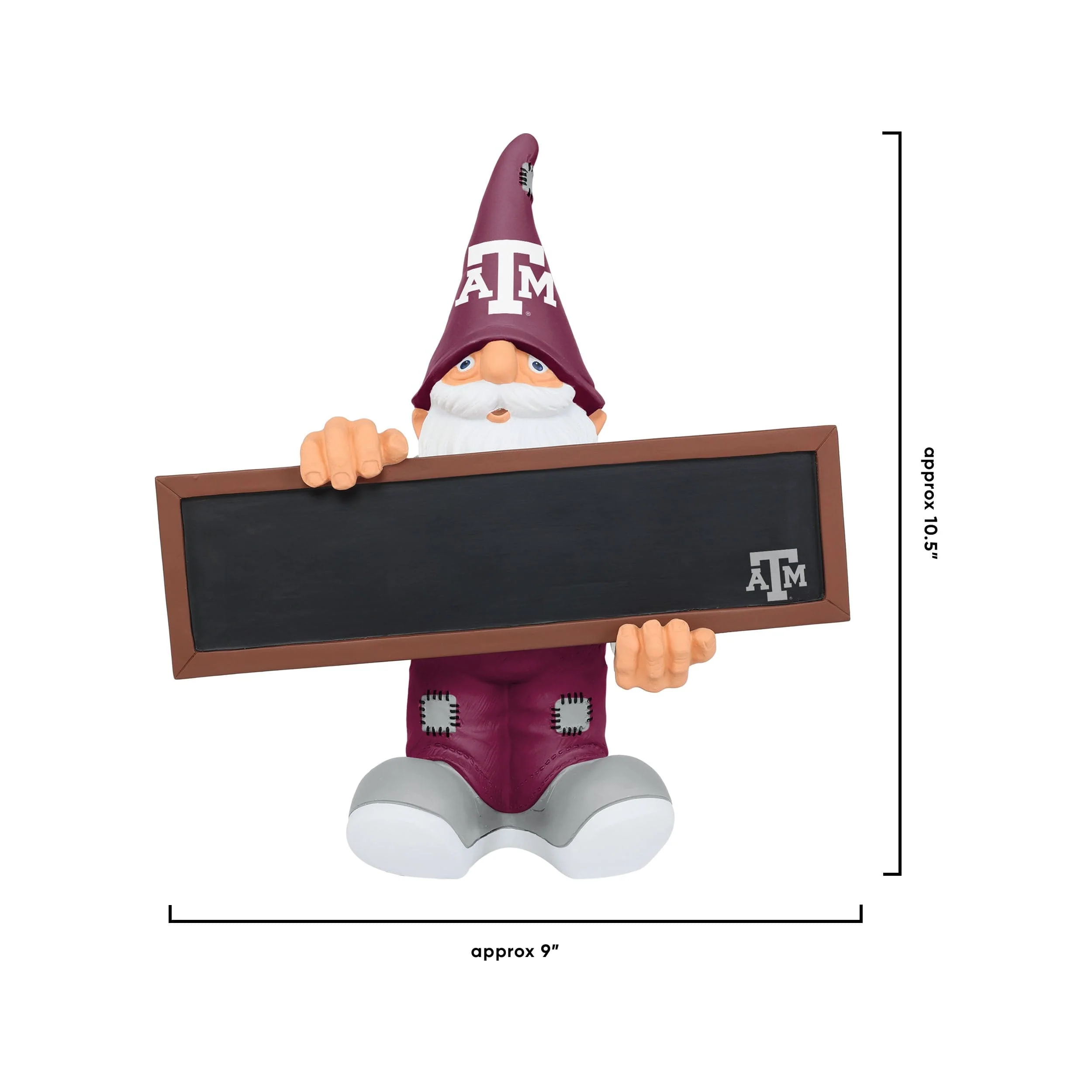 Texas A&M Aggies NCAA Chalkboard Sign Gnome - Image 4