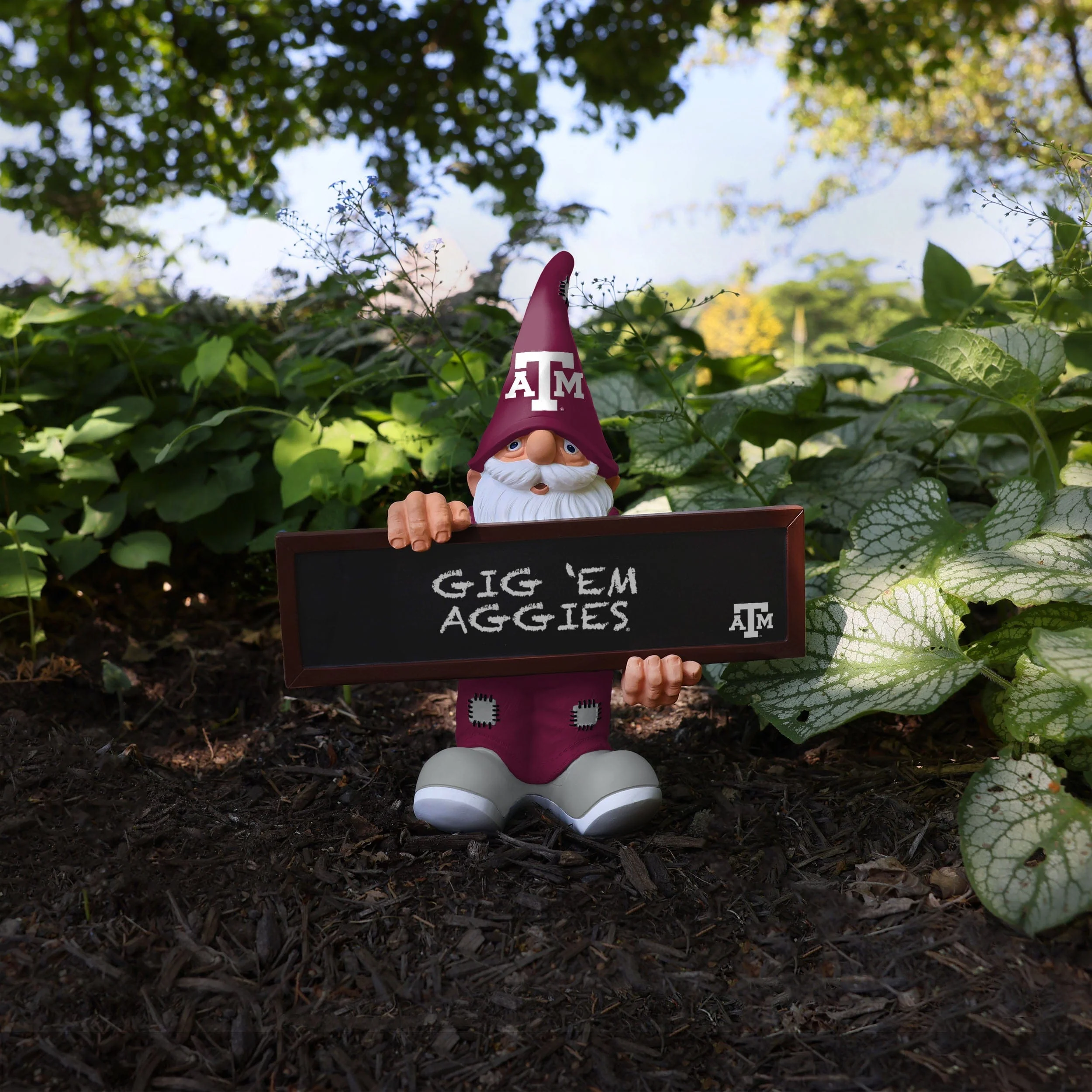 Texas A&M Aggies NCAA Chalkboard Sign Gnome - Image 5