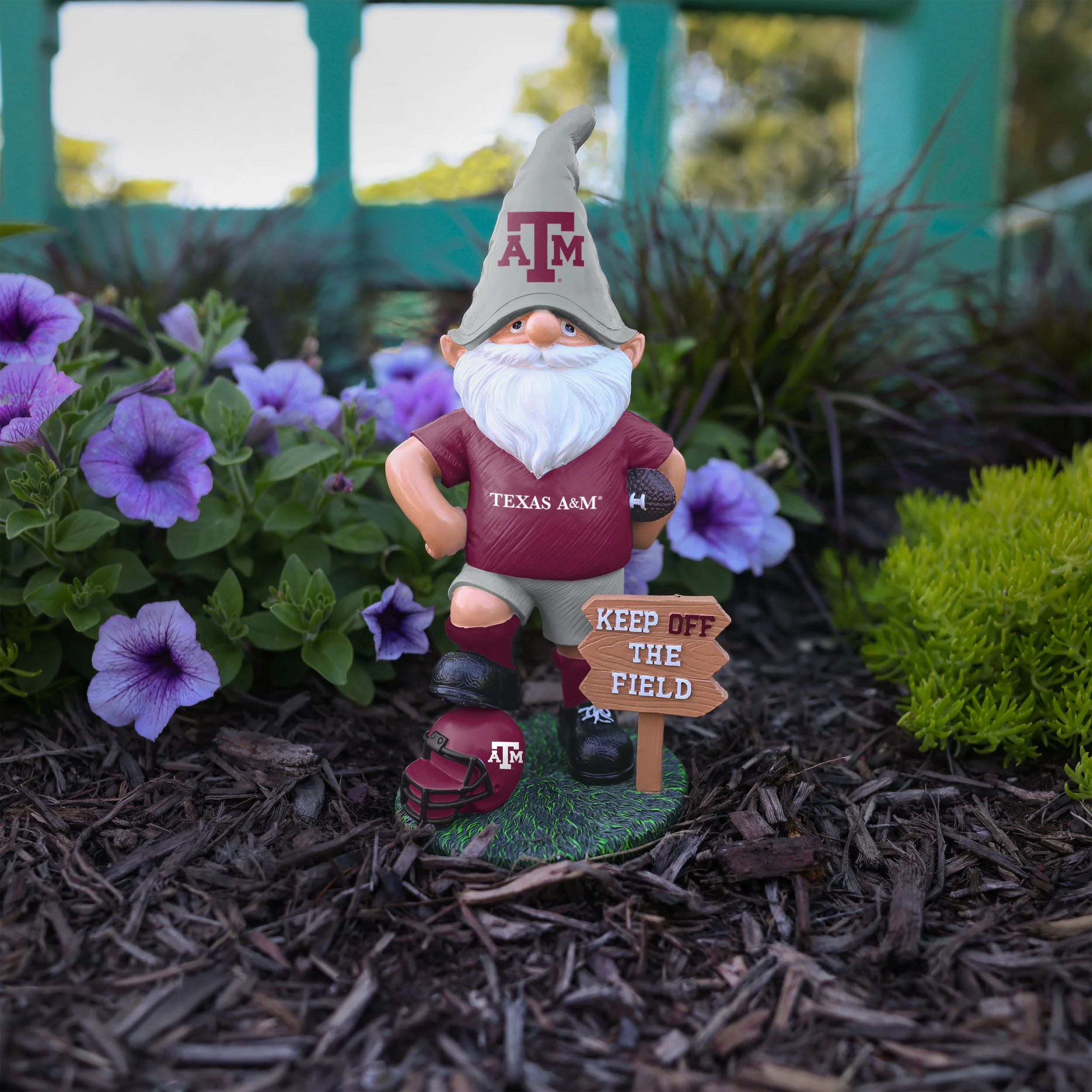Texas A&M Aggies NCAA Keep Off The Field Gnome - Image 5